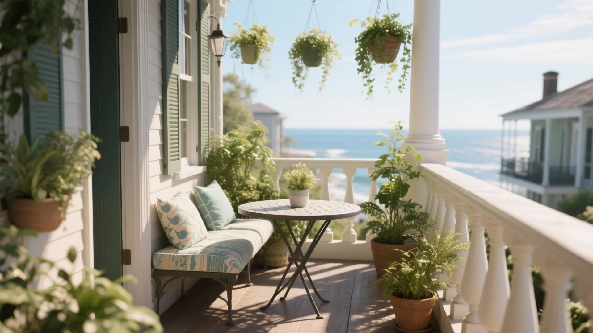 5. Outdoor extension — porch and balcony living