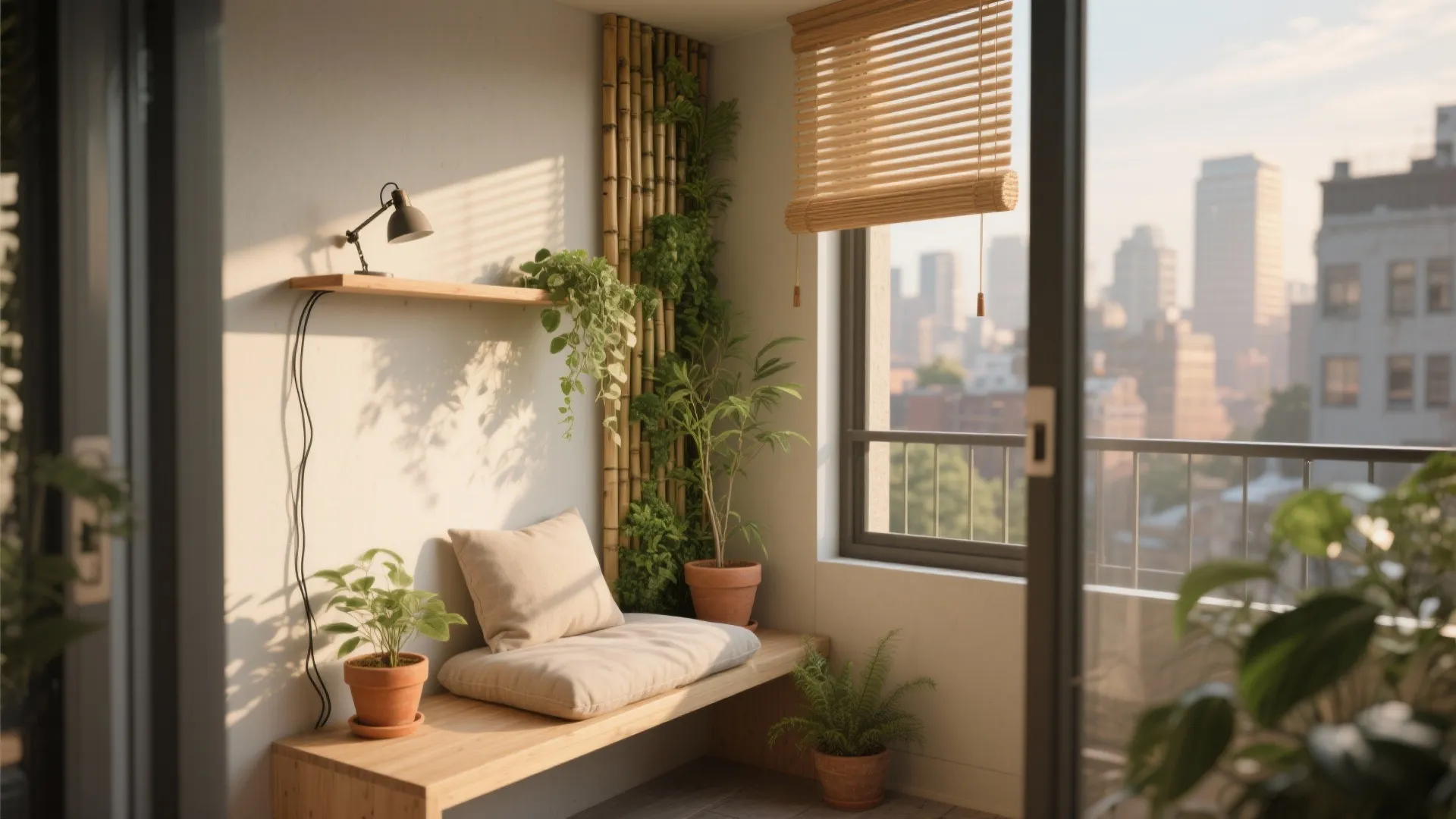 Balcony Niche or Pocket Study Corner