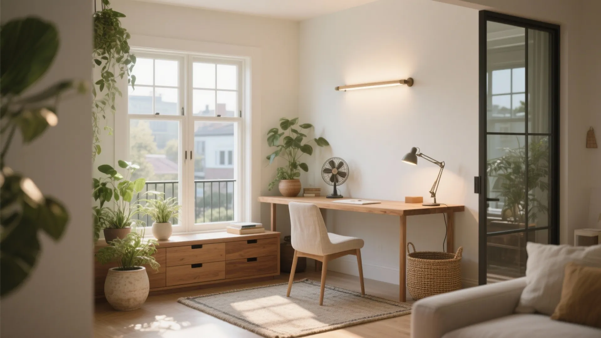 Balcony, Bay Window, or Sun Nook as a Biophilic Study