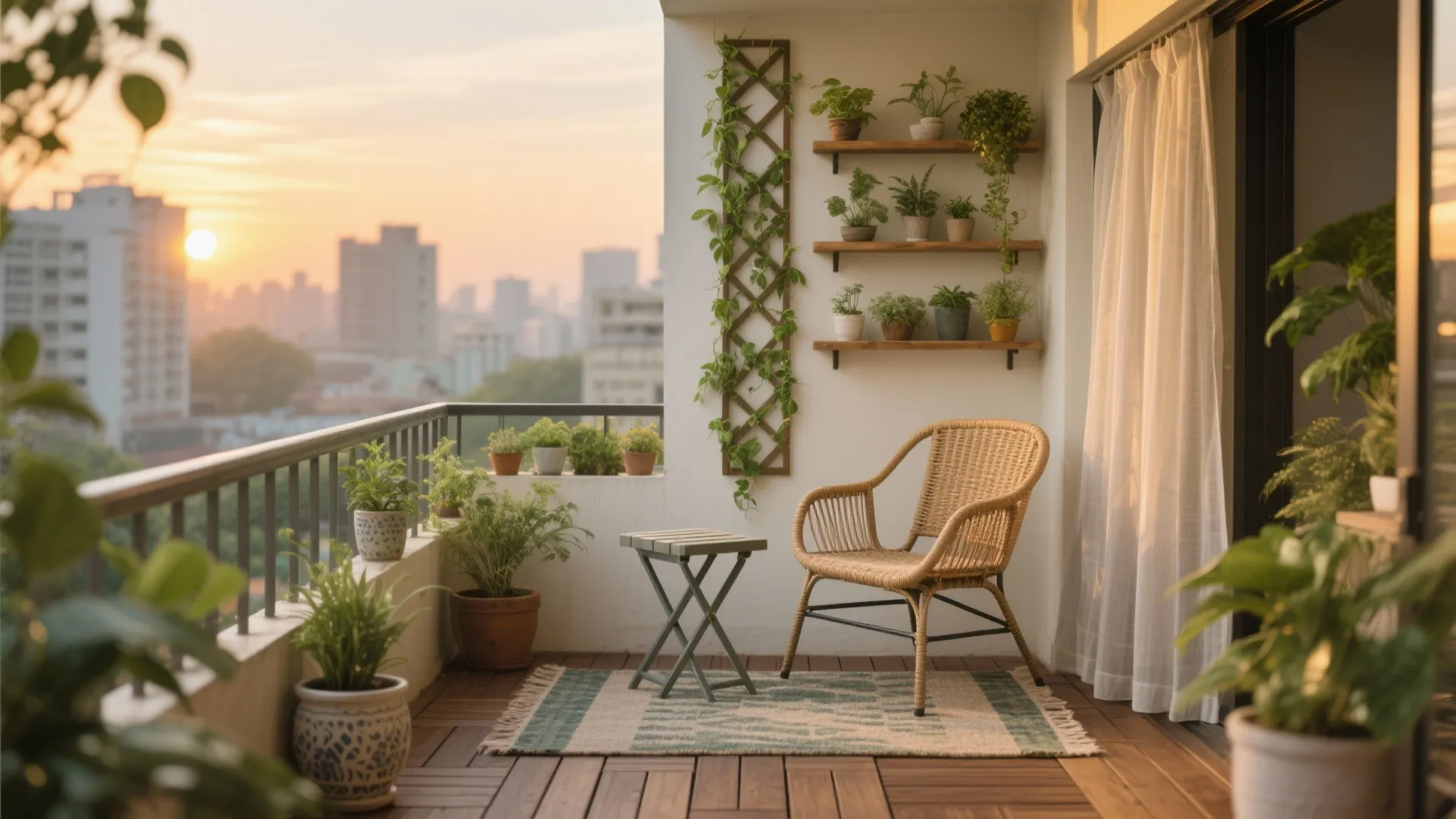 Idea 5: Balcony as a Micro-Retreat