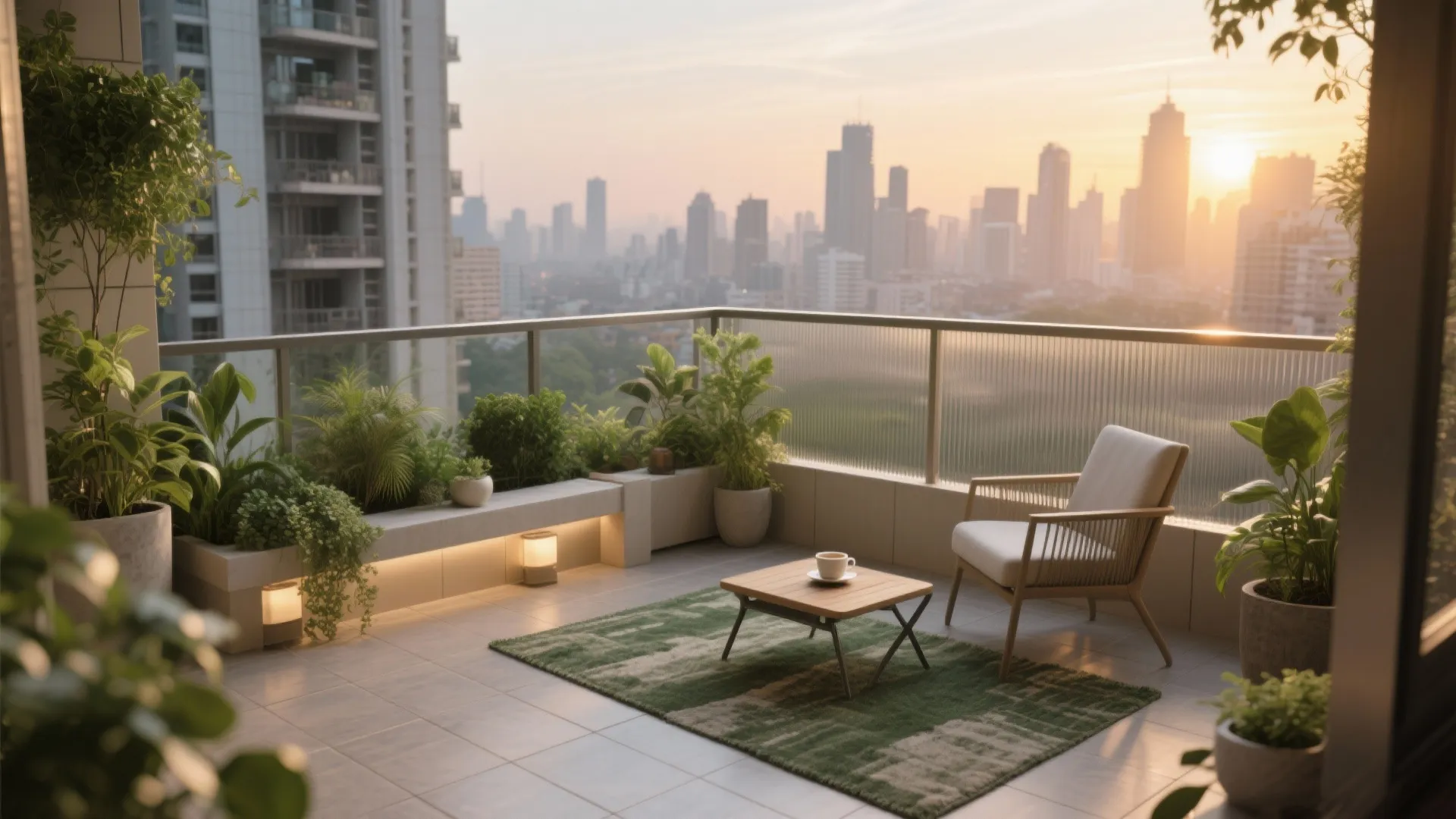 Urban Oasis: Balcony and Utility that Actually Work