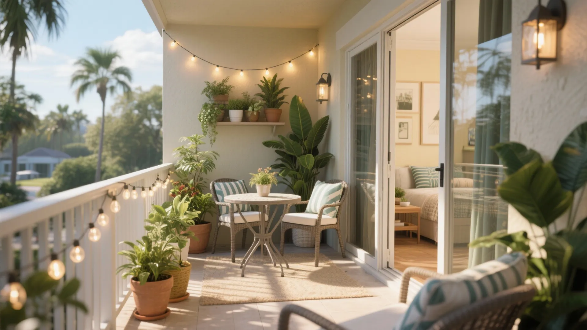 5. Balcony and outdoor extension