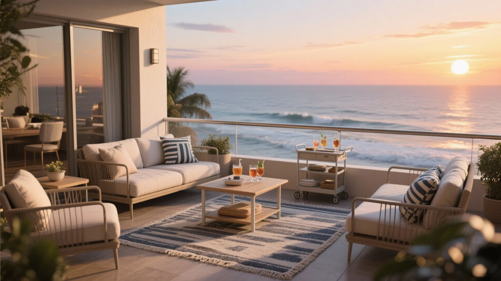 4. Multi-Use Balcony as Living Extension