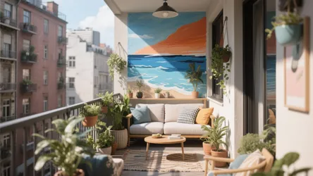 5 Balcony Painting Ideas to Transform Your Space