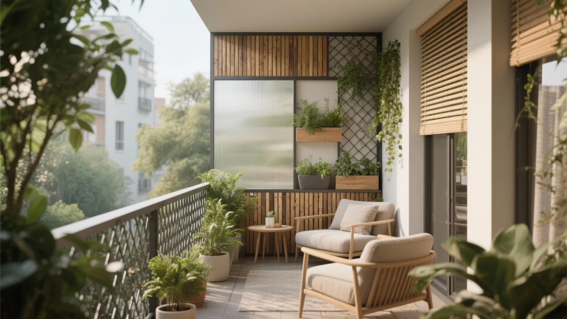 5 Balcony Partition Ideas to Maximize Small Spaces: Creative and stylish partition designs that bring privacy and personality to your balcony