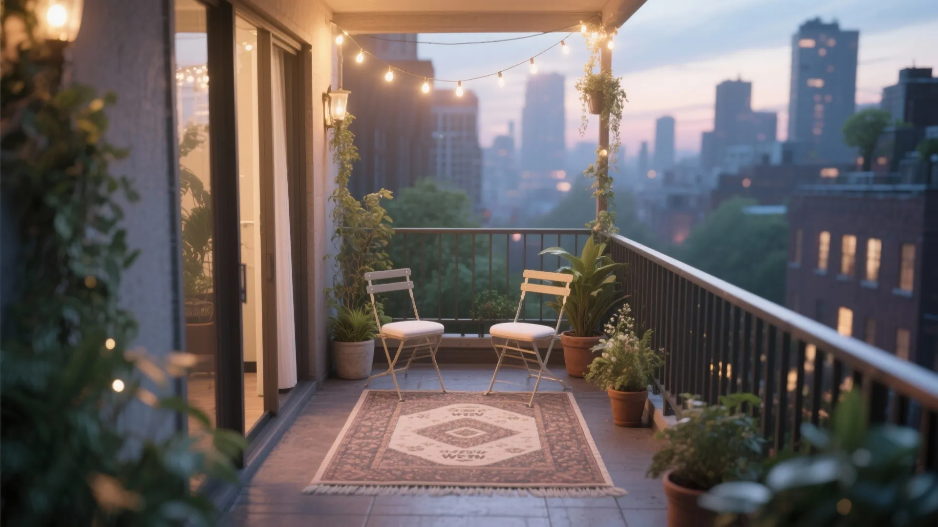 4. Balcony or Patio Pop-Up