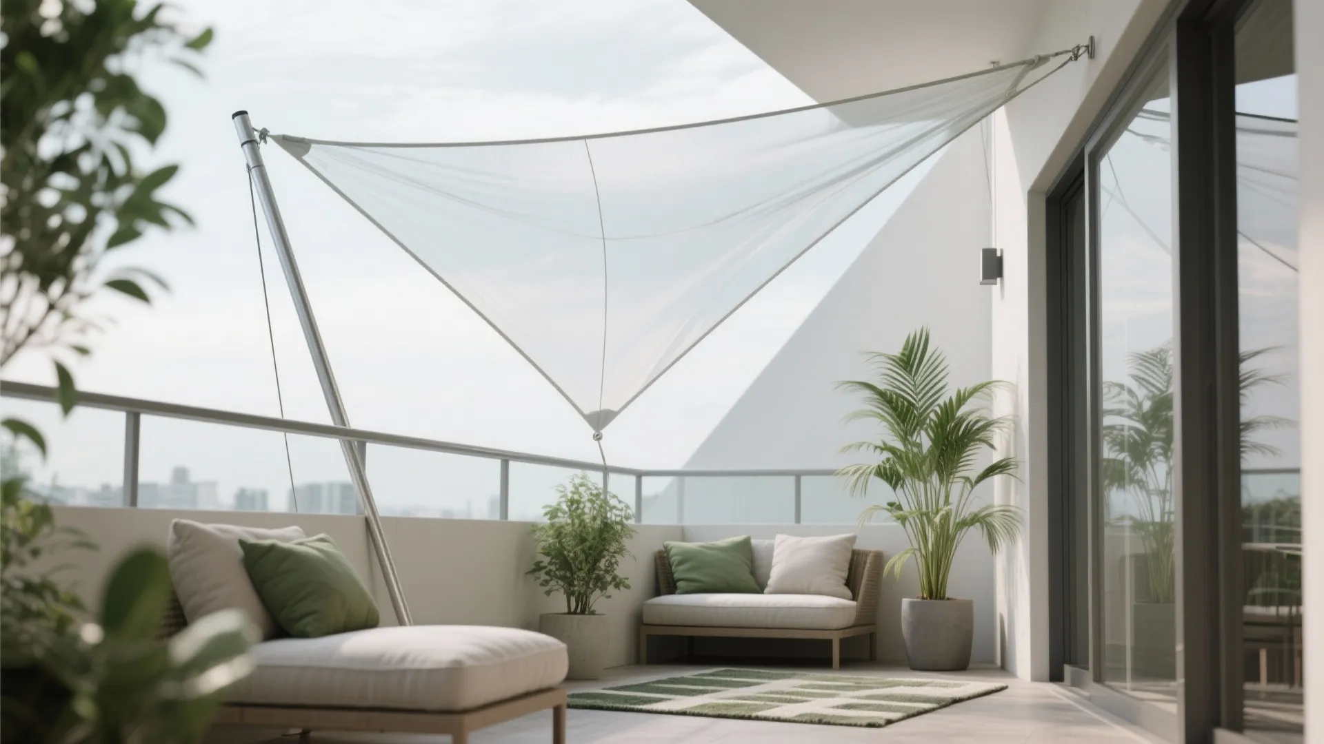 All-Weather Comfort: Shade, Wind Screens, and Easy-Care Materials