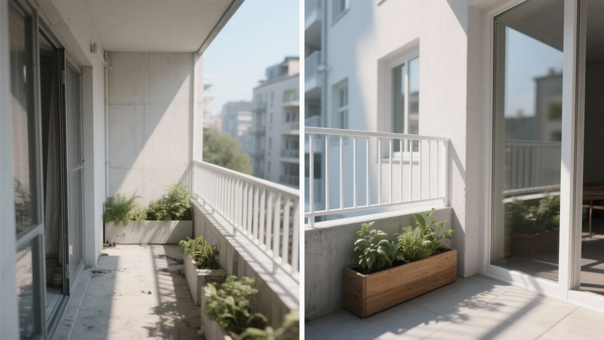 Balcony and Window Grill Wall (Ventilation + Safety)