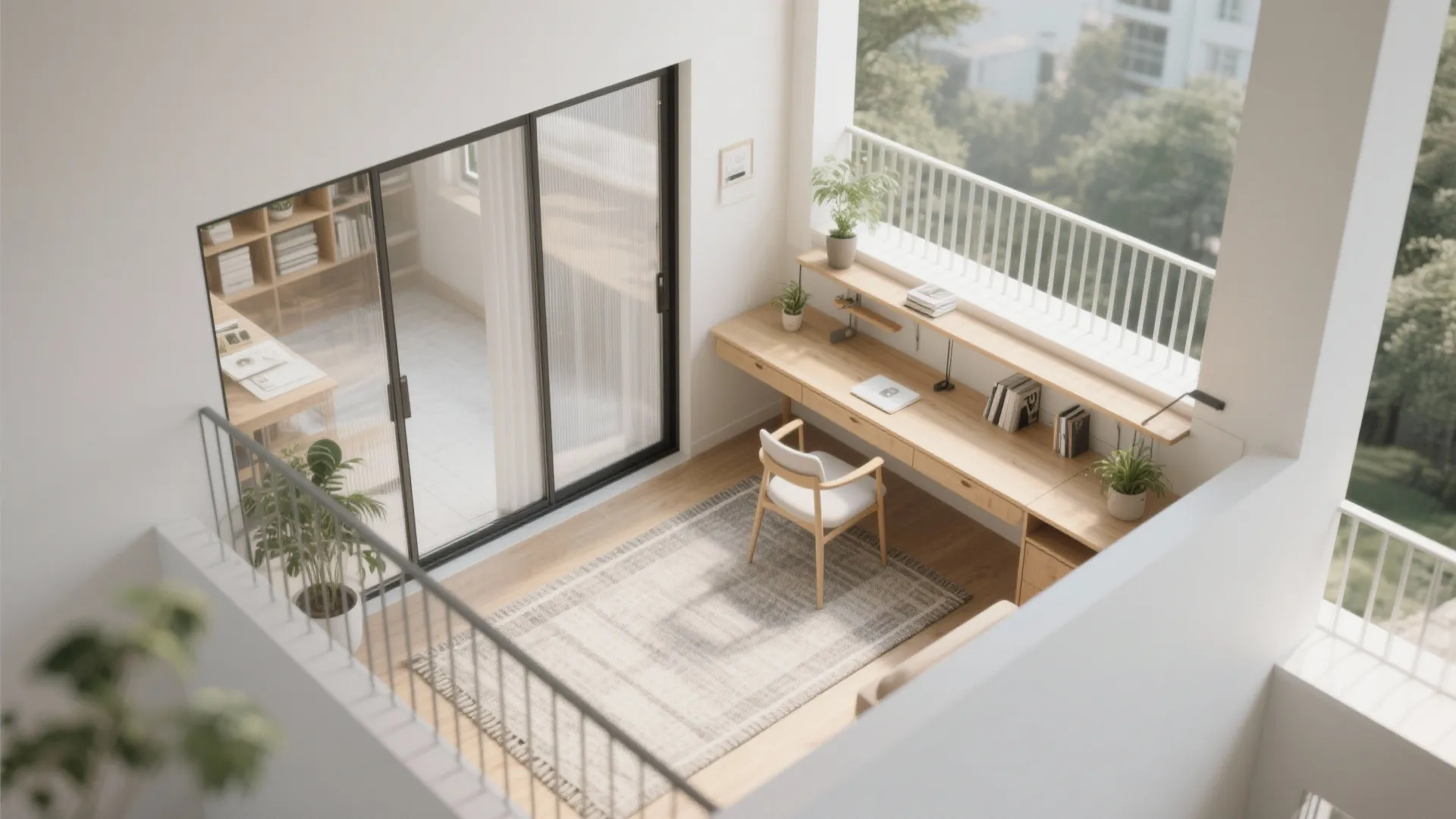 Balcony-to-Study Flex Space