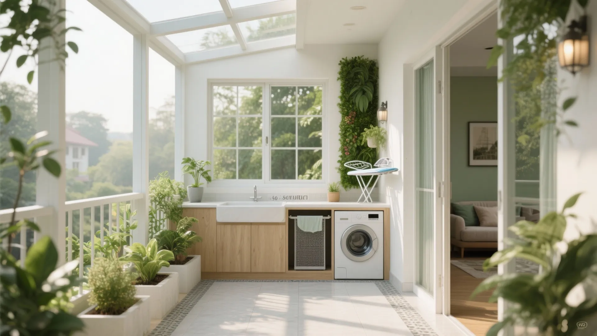 Balcony-to-Sunroom Utility That Loves Bengaluru Weather