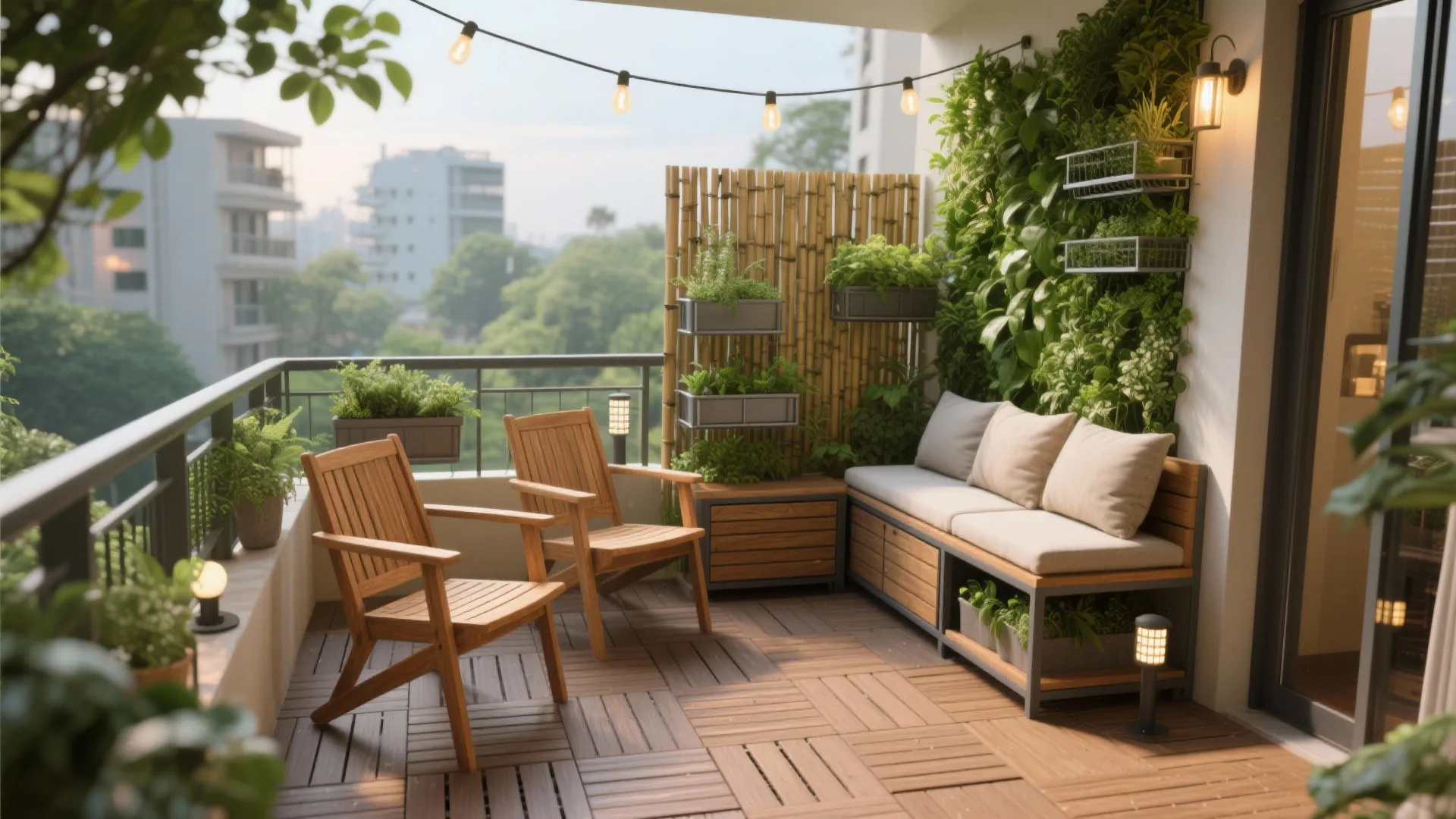 A Balcony That Feels Like a Mini Terrace