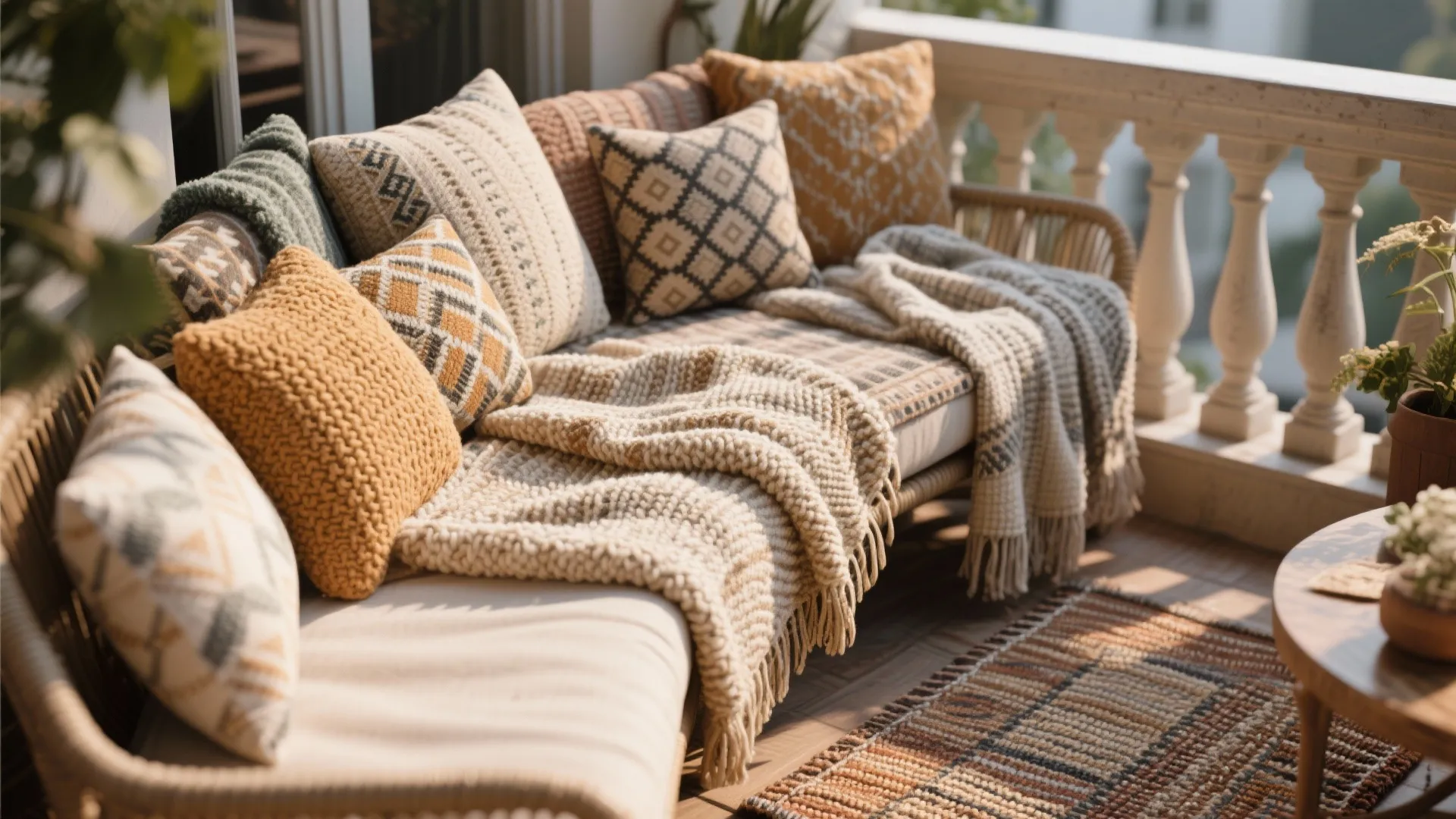 3. Cozy Textile Layers