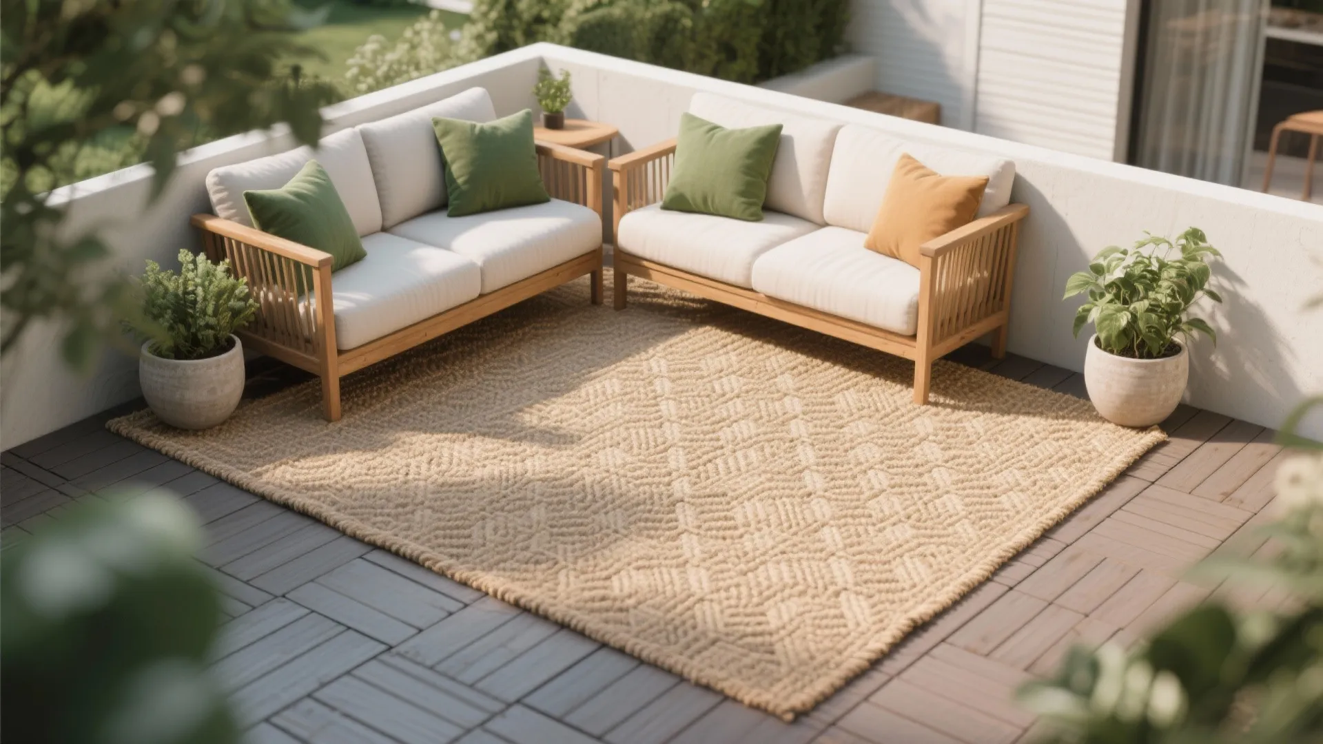 5) Textures, rugs, and a coherent palette