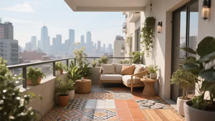 5 Balcony Tile Ideas to Transform Small Spaces