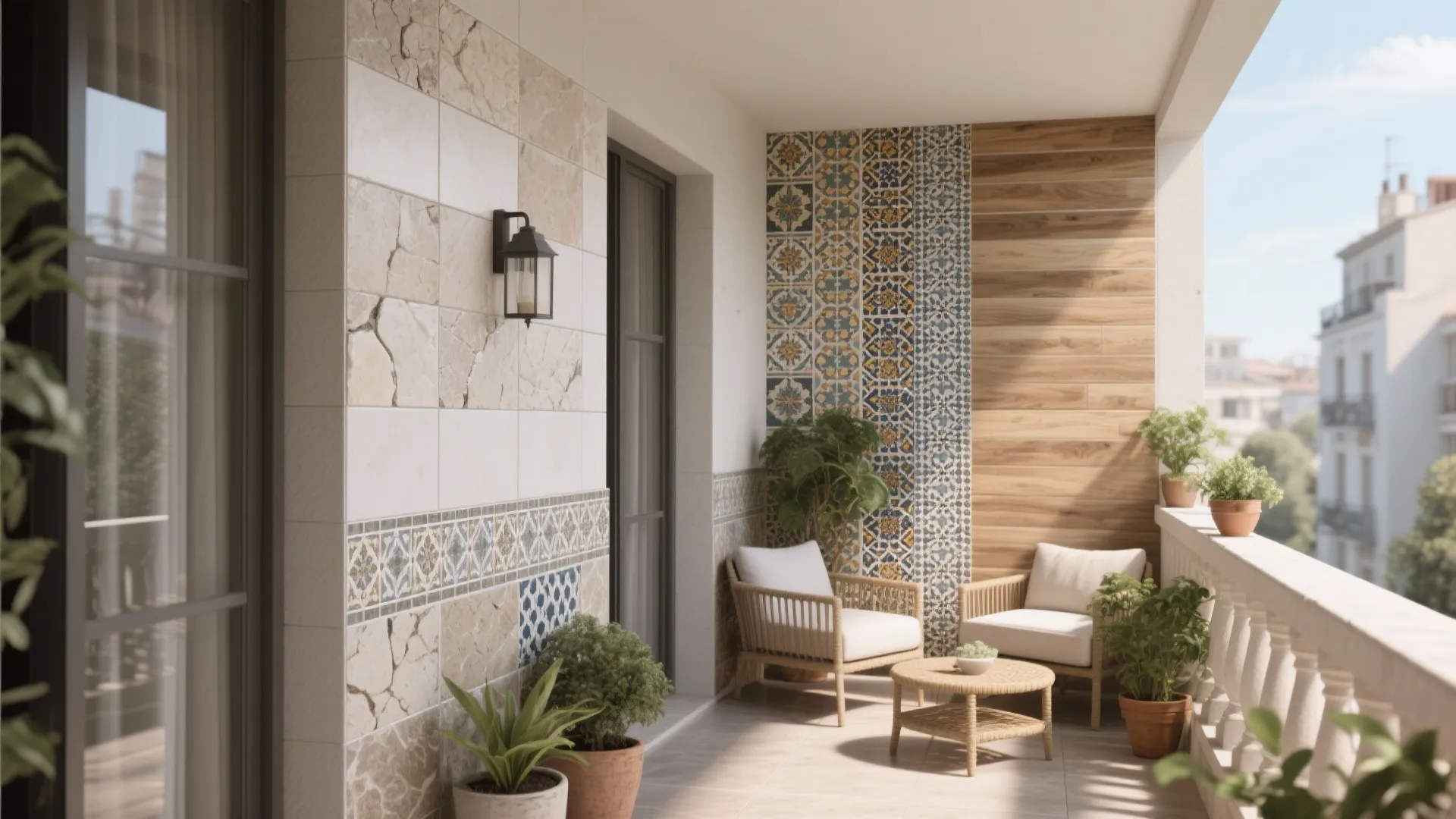 5 Balcony Wall Tile Ideas You’ll Love: Creative small space design inspirations for modern balconies