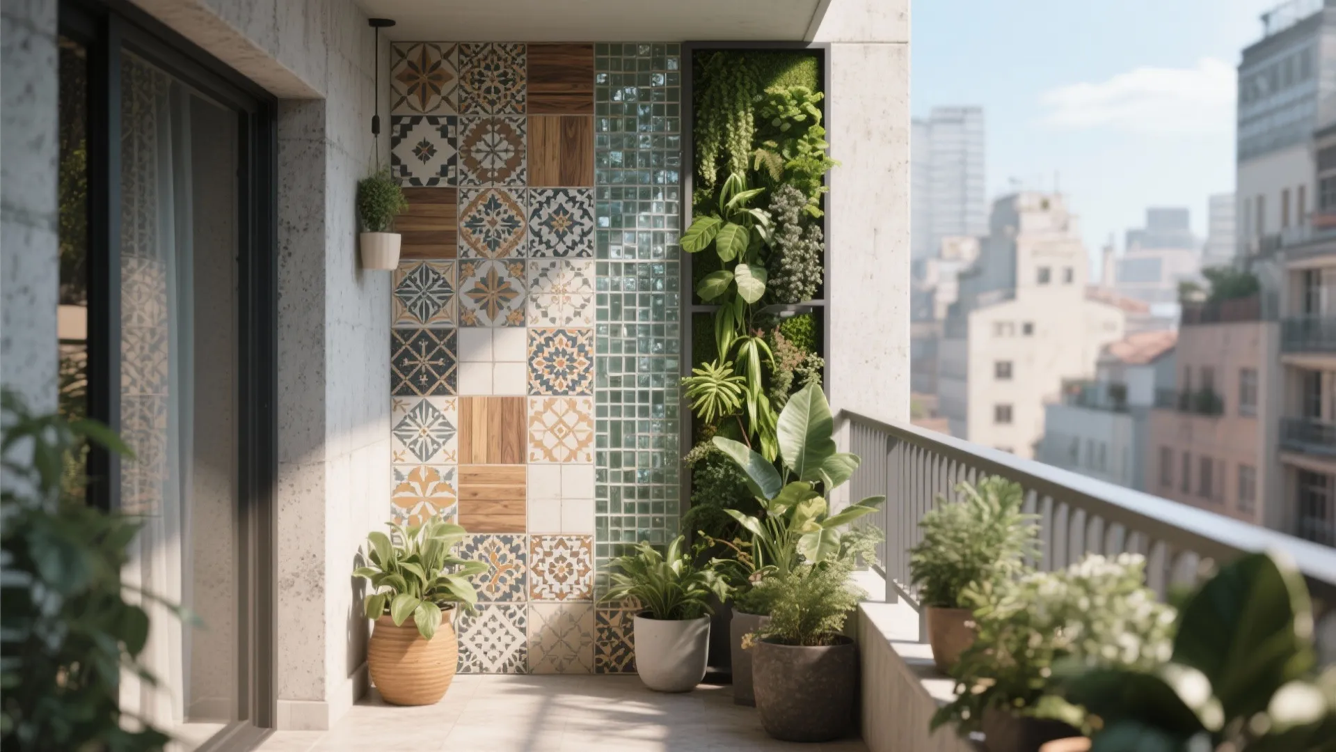 5 Balcony Wall Tile Ideas You Should Try: Creative and Practical Ways to Transform Your Balcony Walls with Tiles