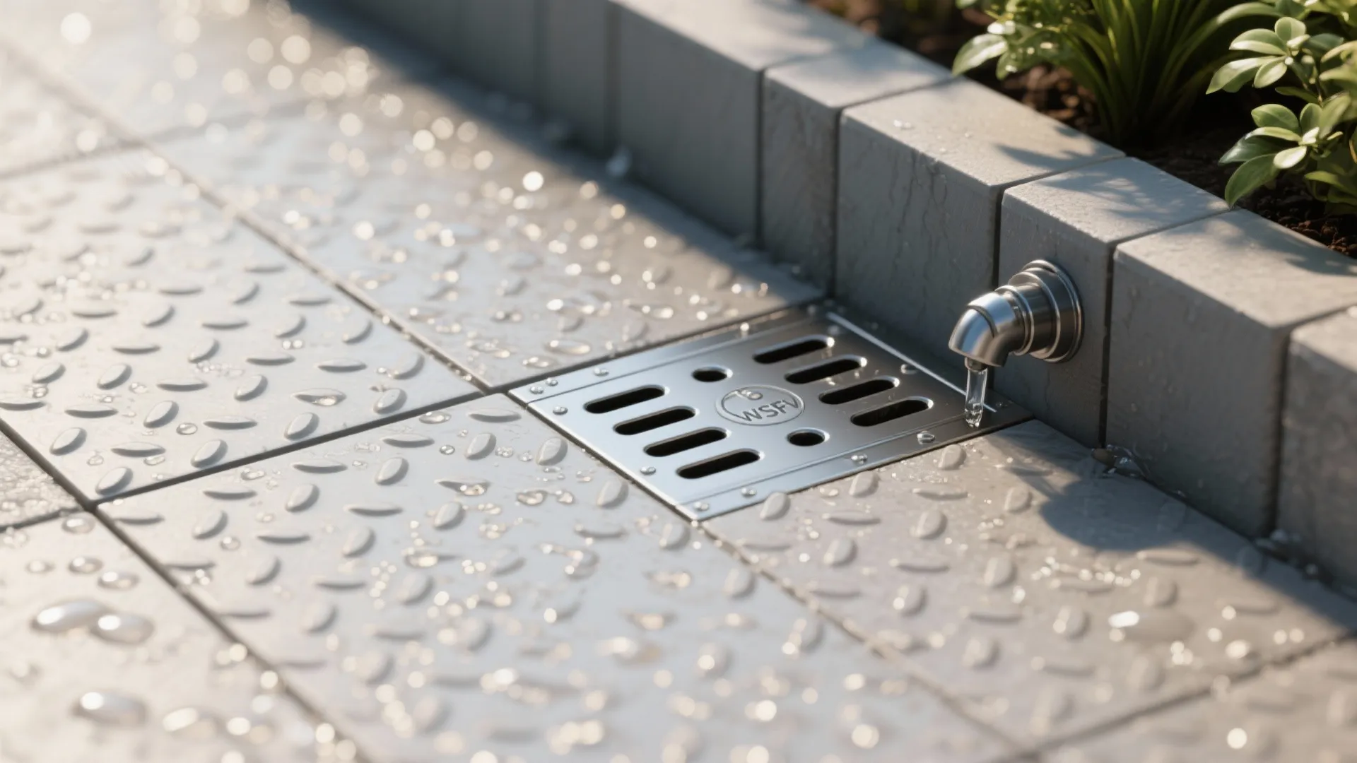 Balcony-to-utility zone and greenery that respects the monsoon