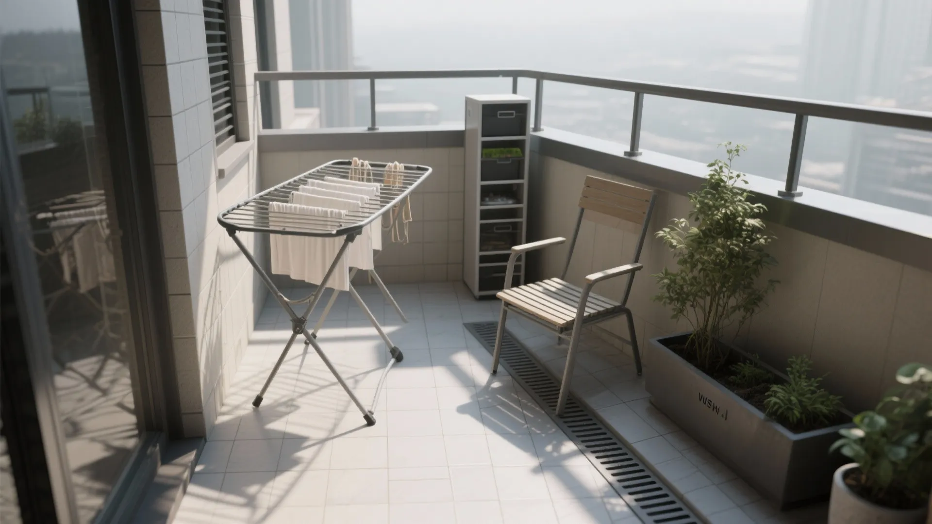 Balcony and utility that actually work in monsoon