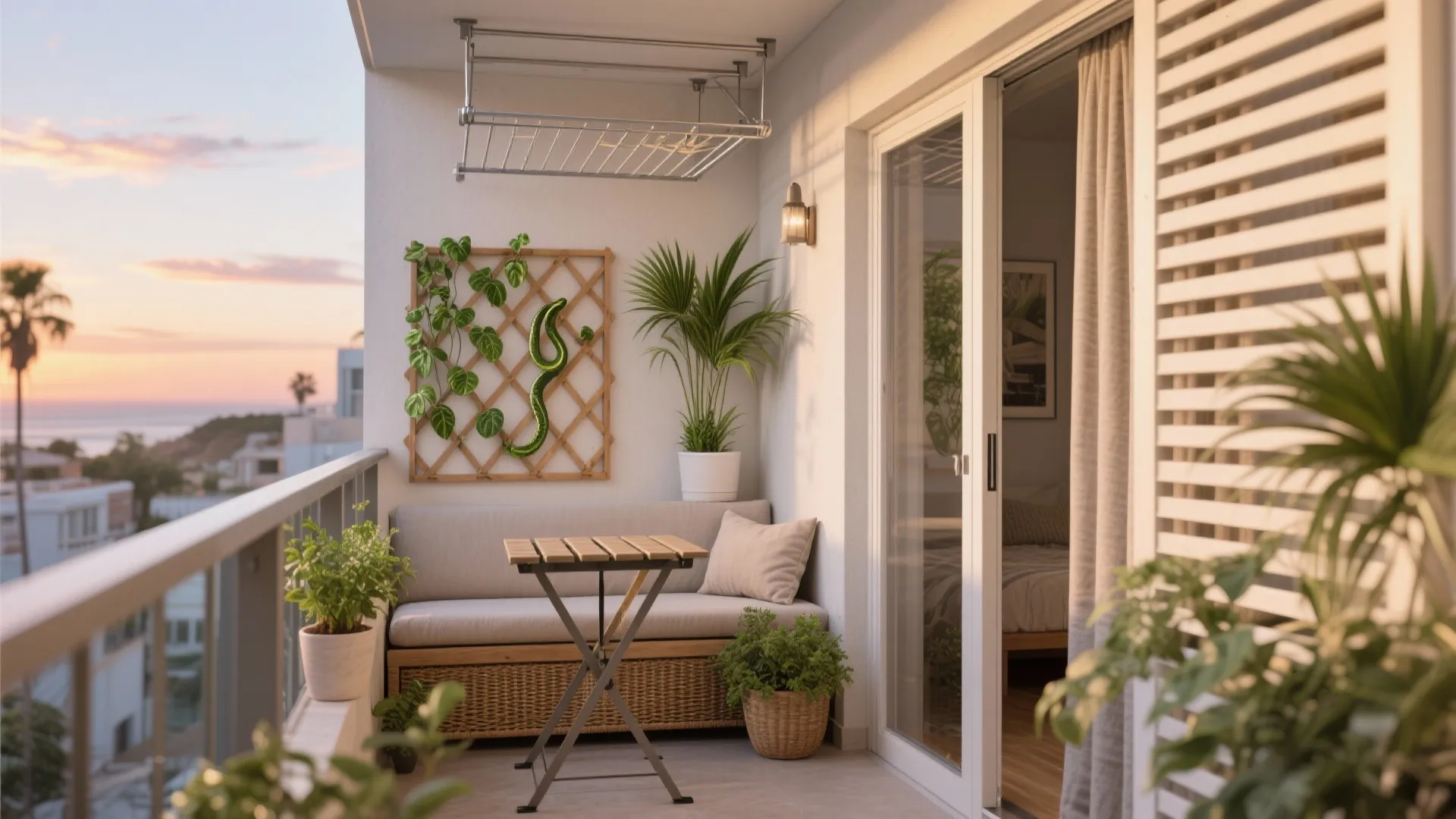 Balcony and utility: tiny zones with big returns