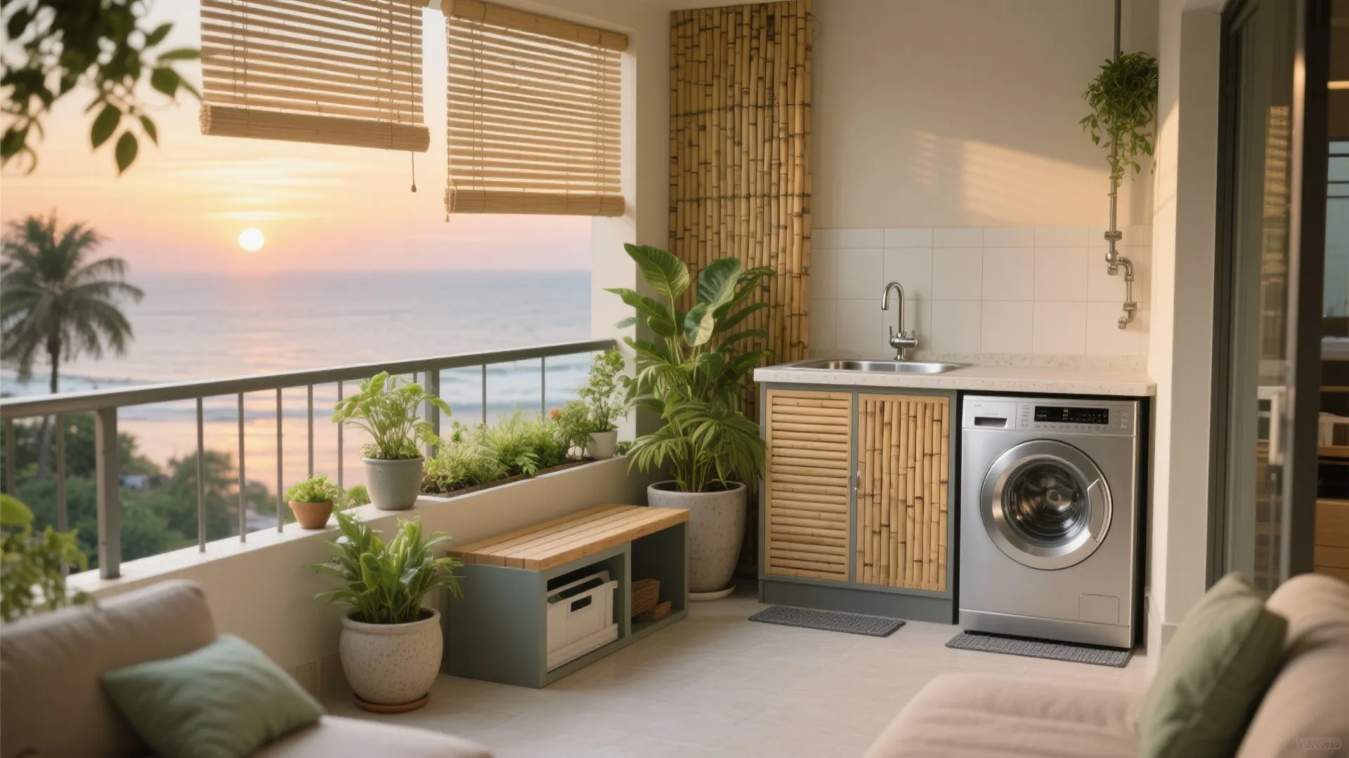 Balcony and utility that actually serve you