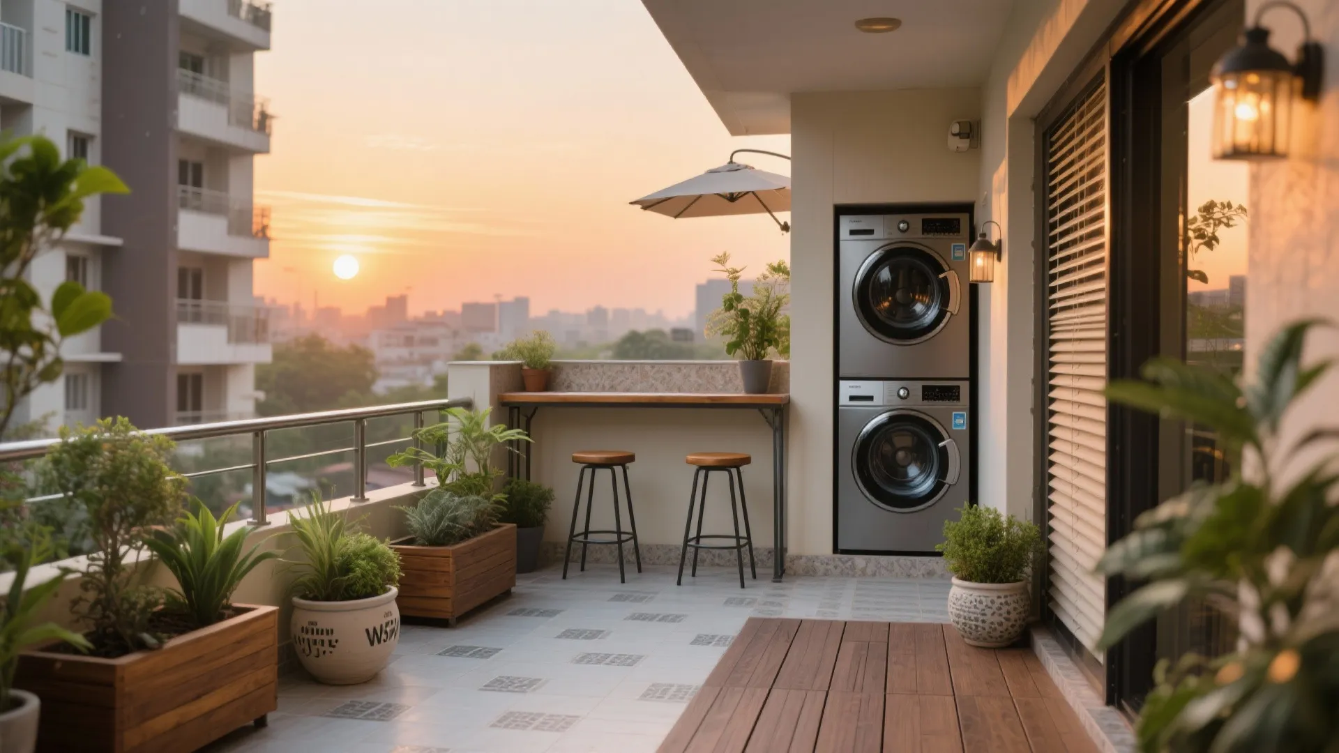 Balcony Bliss + Utility That Actually Works