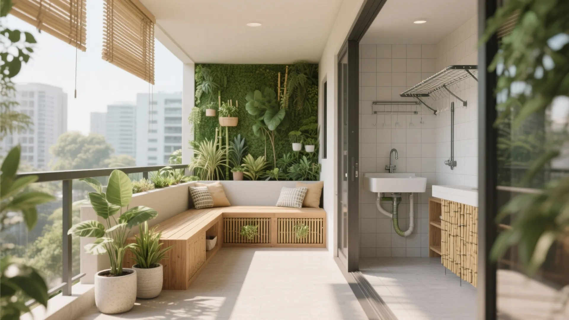 Balcony Retreat and Utility Zoning