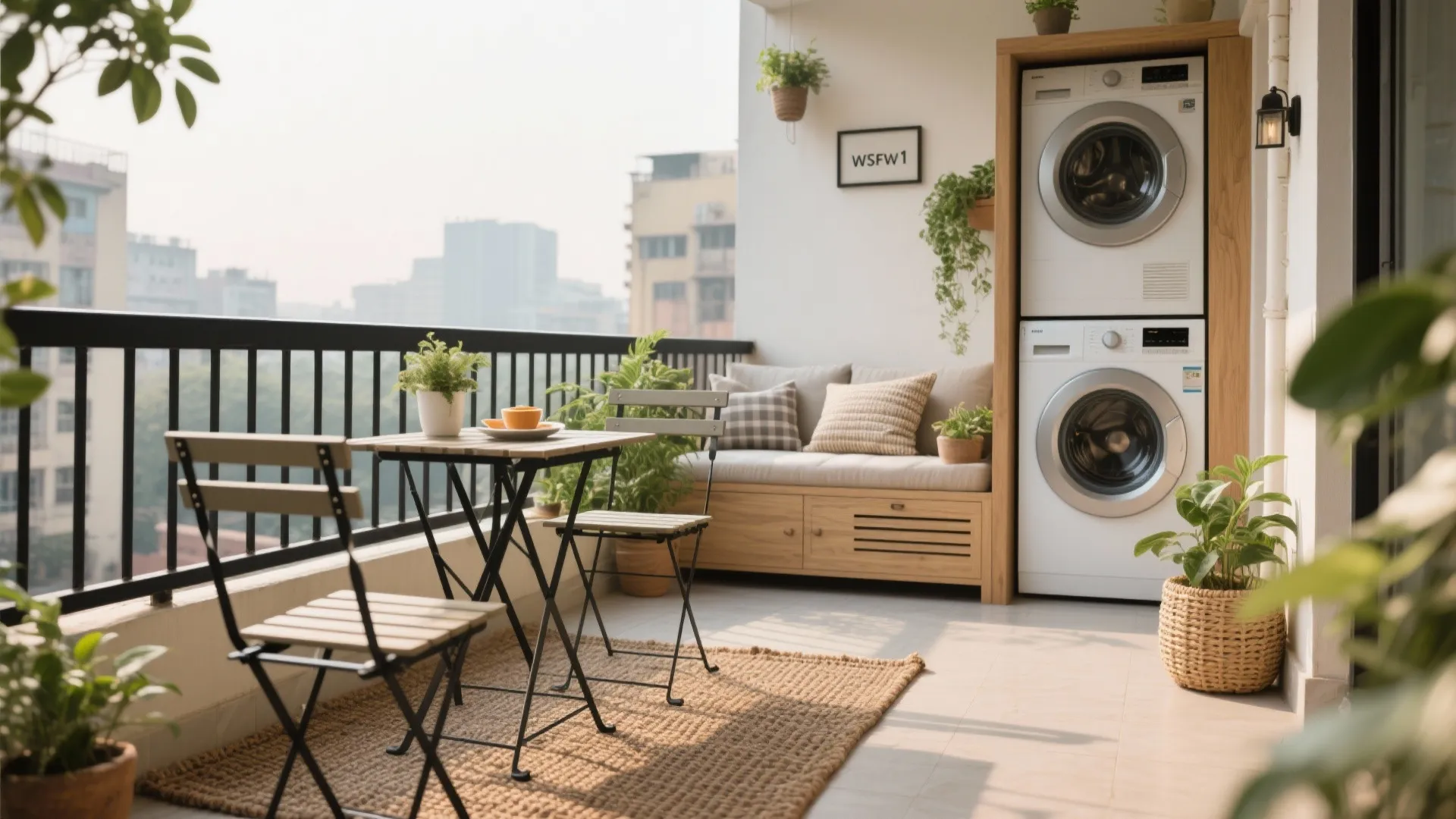 Balcony Nook + Utility That Actually Works