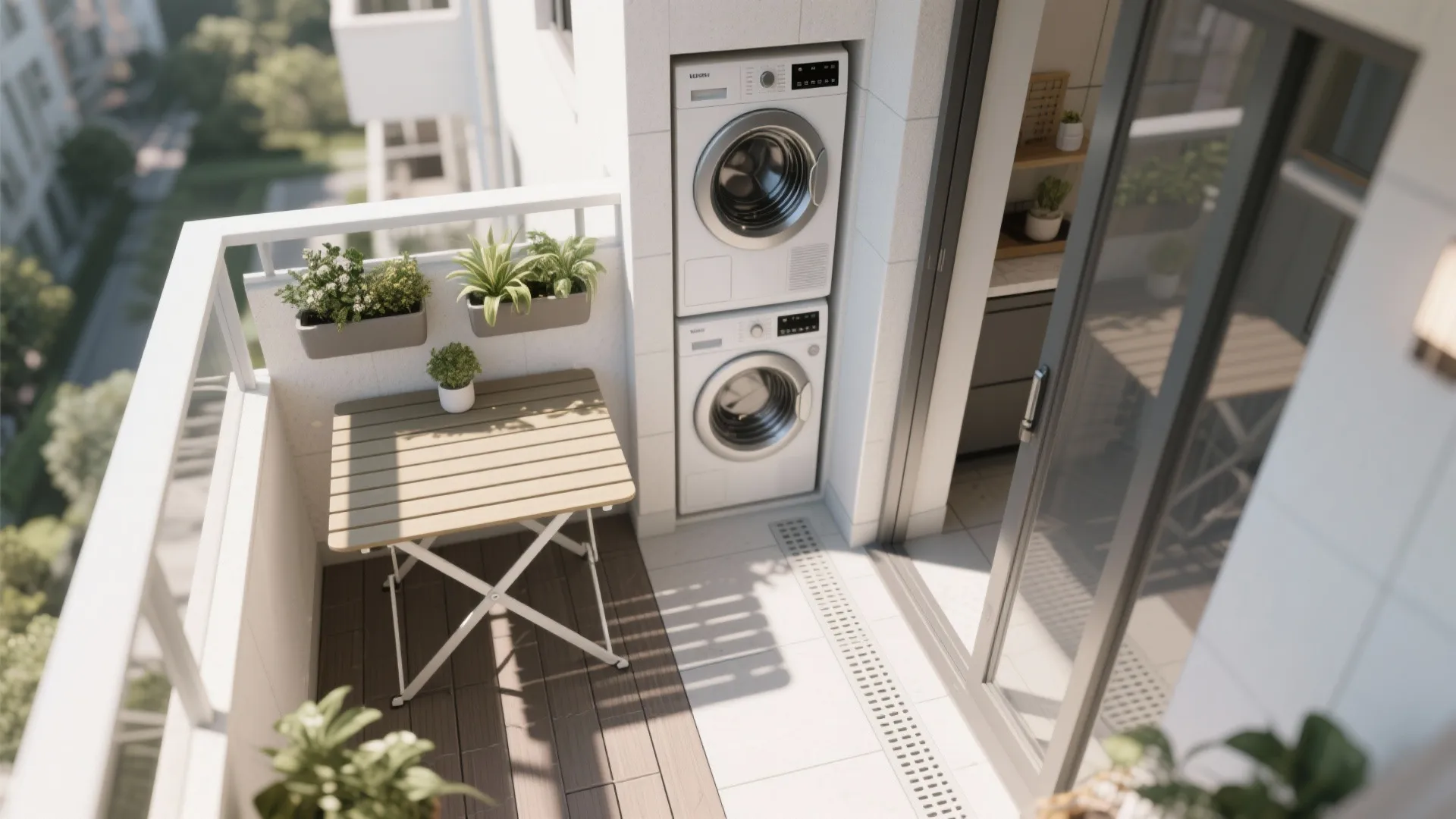 Balcony and Utility Nook Upgrades