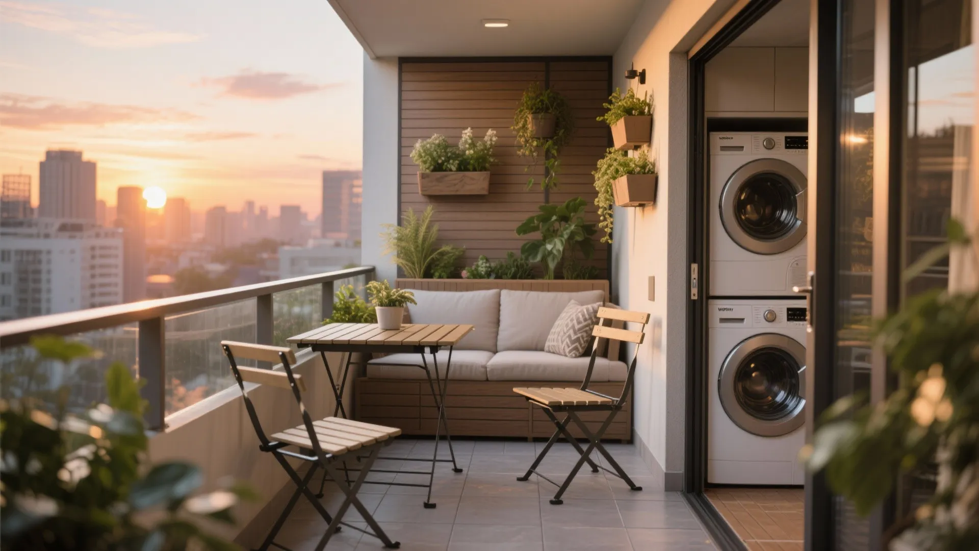Balcony and Utility Nook Upgrades