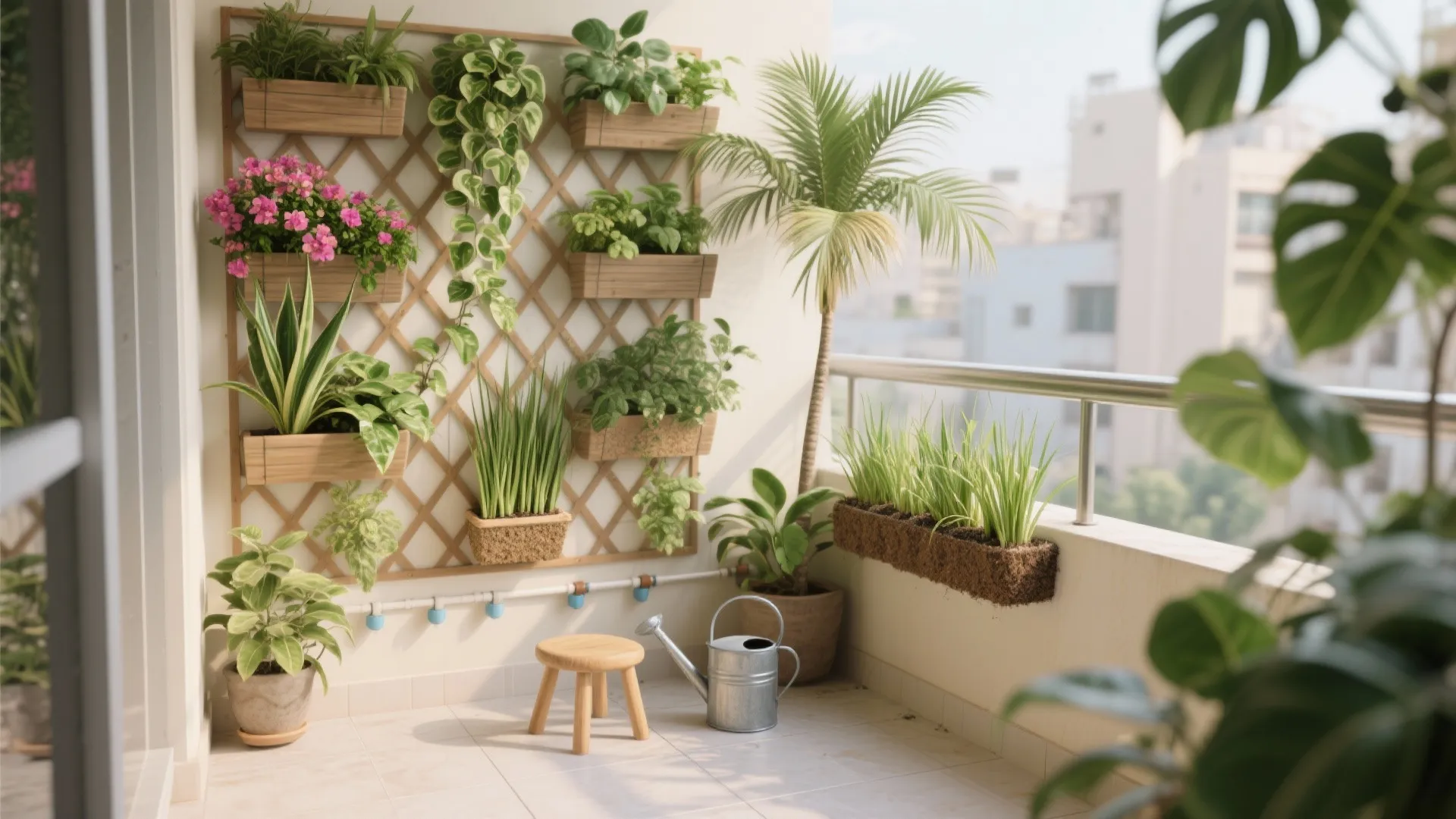 Vertical greens that survive heat and humidity