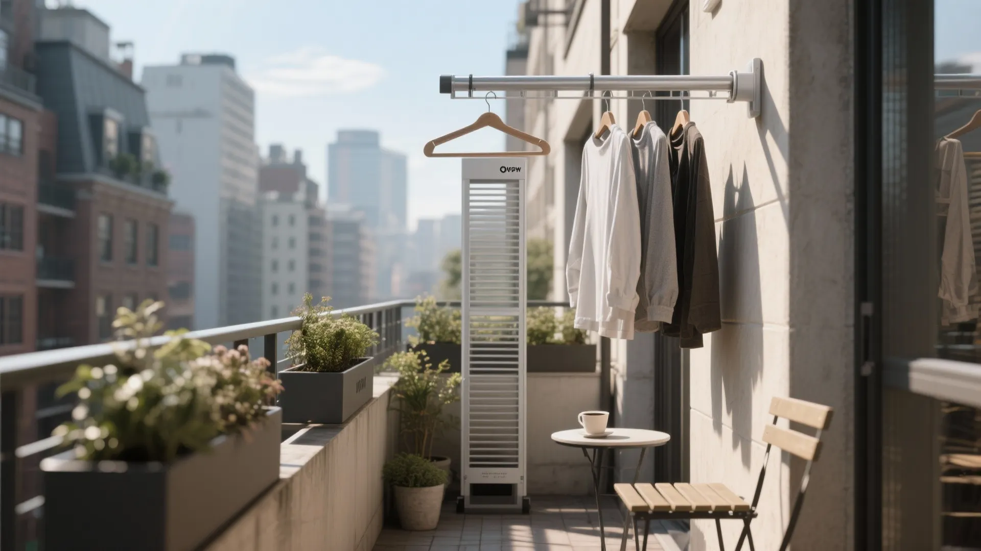 5. Balcony Rail and Freestanding Vertical Towers