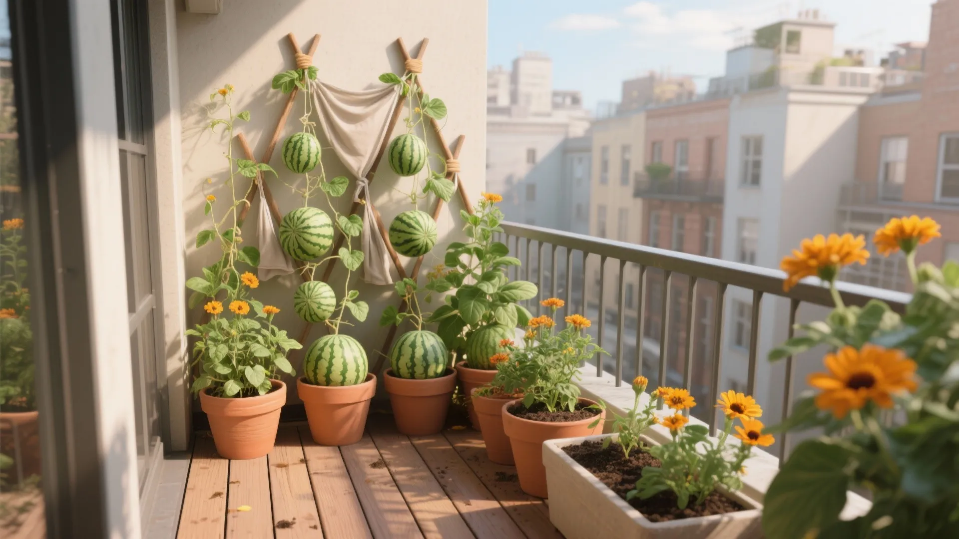 5 Ways to Grow Watermelon in Small Spaces: Practical, space-saving tips from a designer-gardener who once nearly trained a watermelon to climb a balcony railing