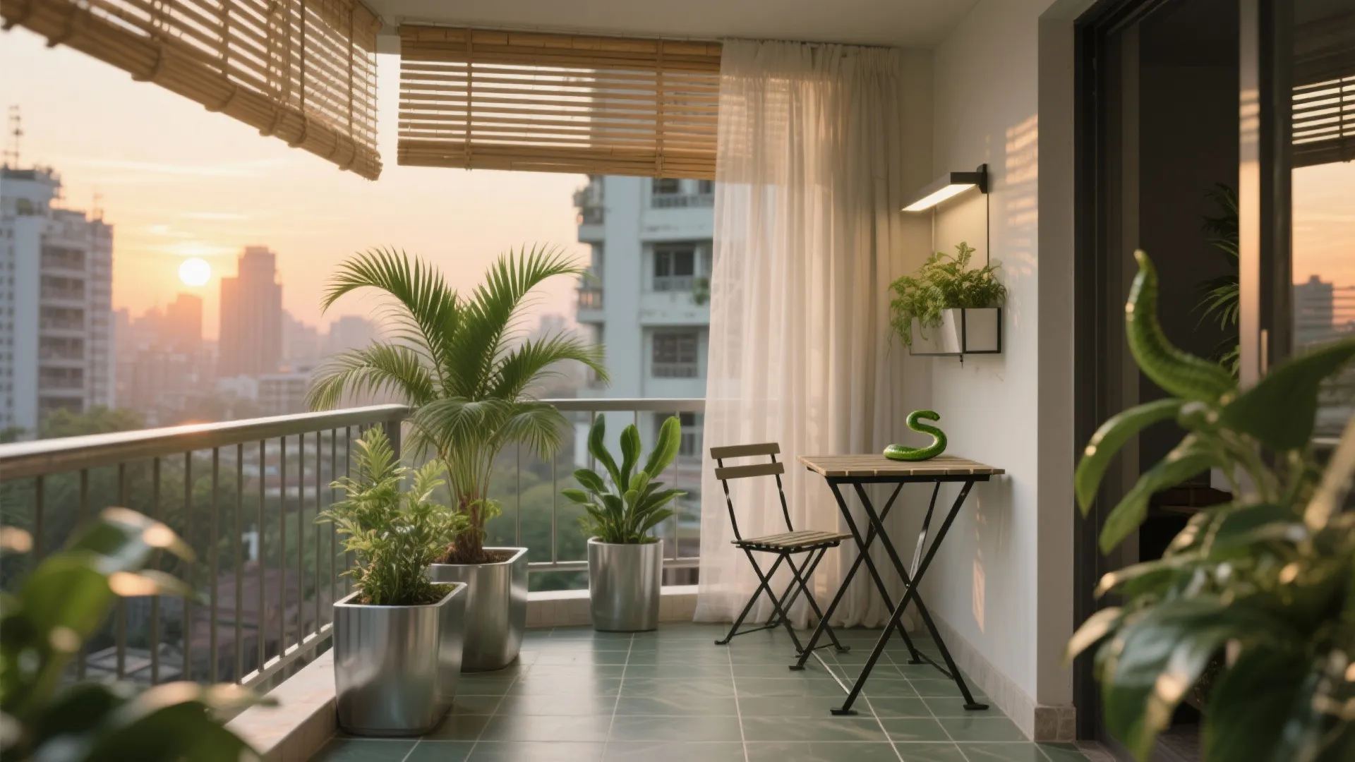 4) Light, Air, and Balcony Biophilia (Your Secret Superpower)