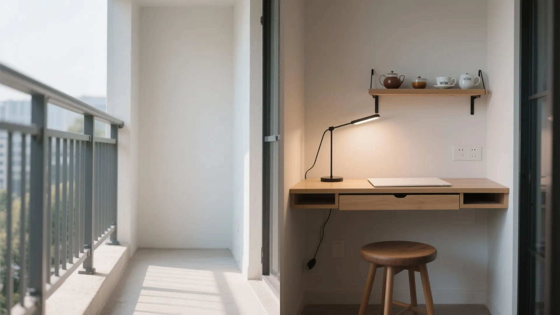 Flexible furniture and transformable zones