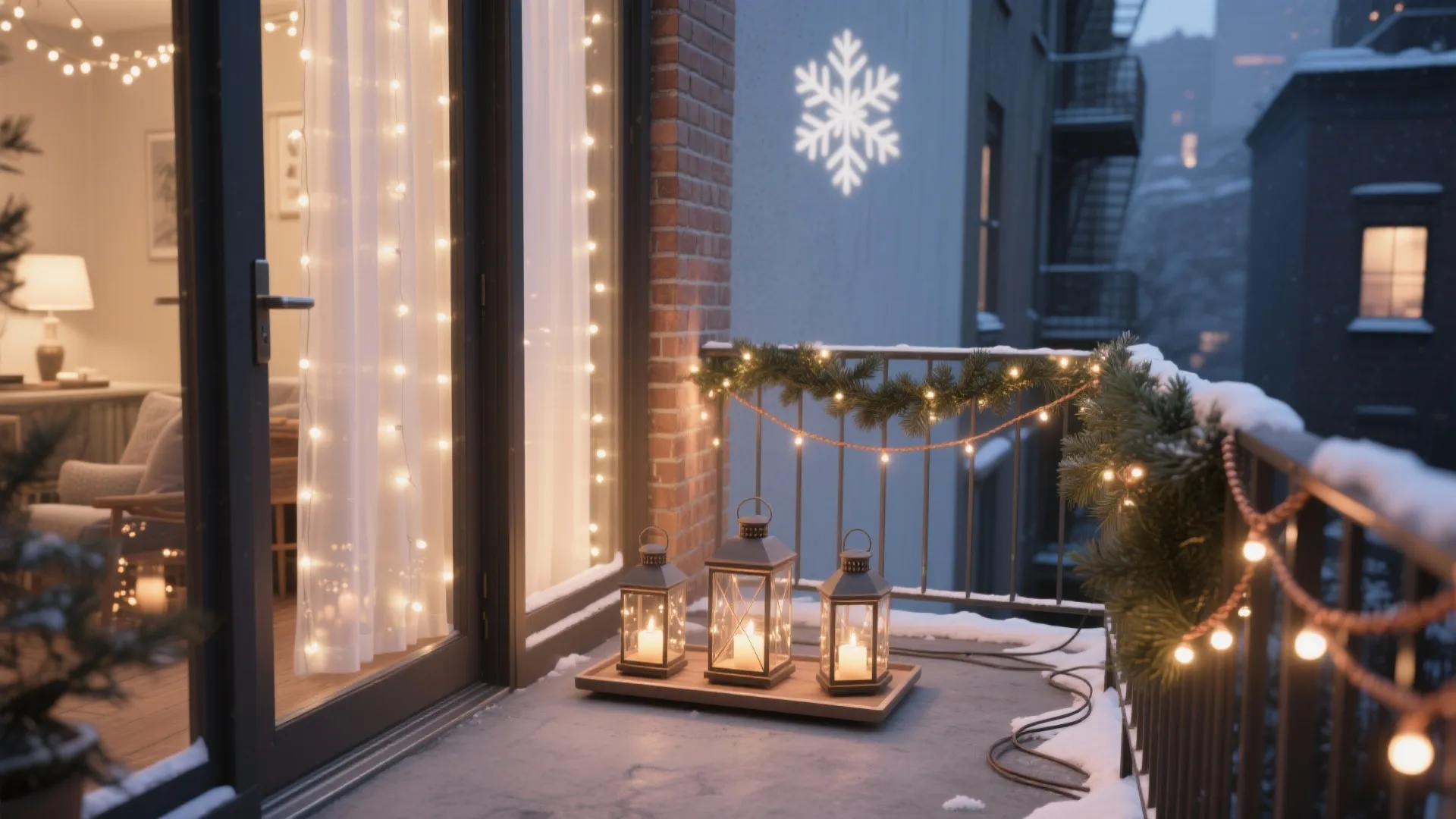5 Christmas Light Ideas for Apartment Balcony: Cozy, renter-friendly, and energy-smart balcony holiday lighting ideas I’ve used in real apartments—packed with pro tips, safety notes, and budget-friendly options.