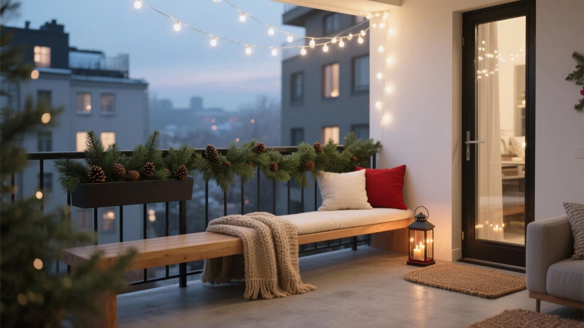 5 Apartment Balcony Decorating Ideas for Christmas: A designer’s guide to cozy, safe, and stylish holiday balcony decor for small apartments
