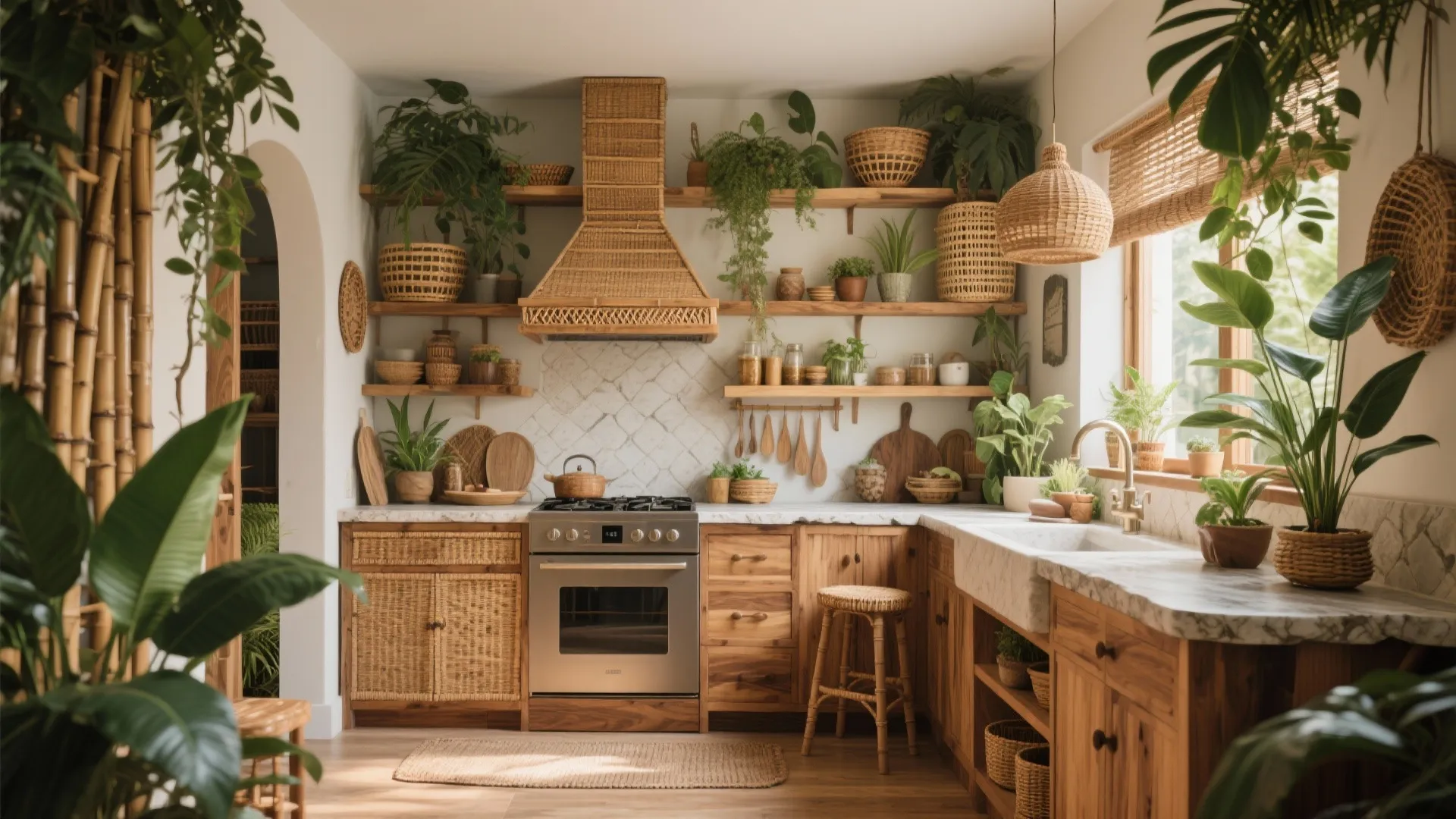 Bali Kitchen Ideas for a Tropical Vibe: Transform Your Space with Exotic Bali-Inspired Designs