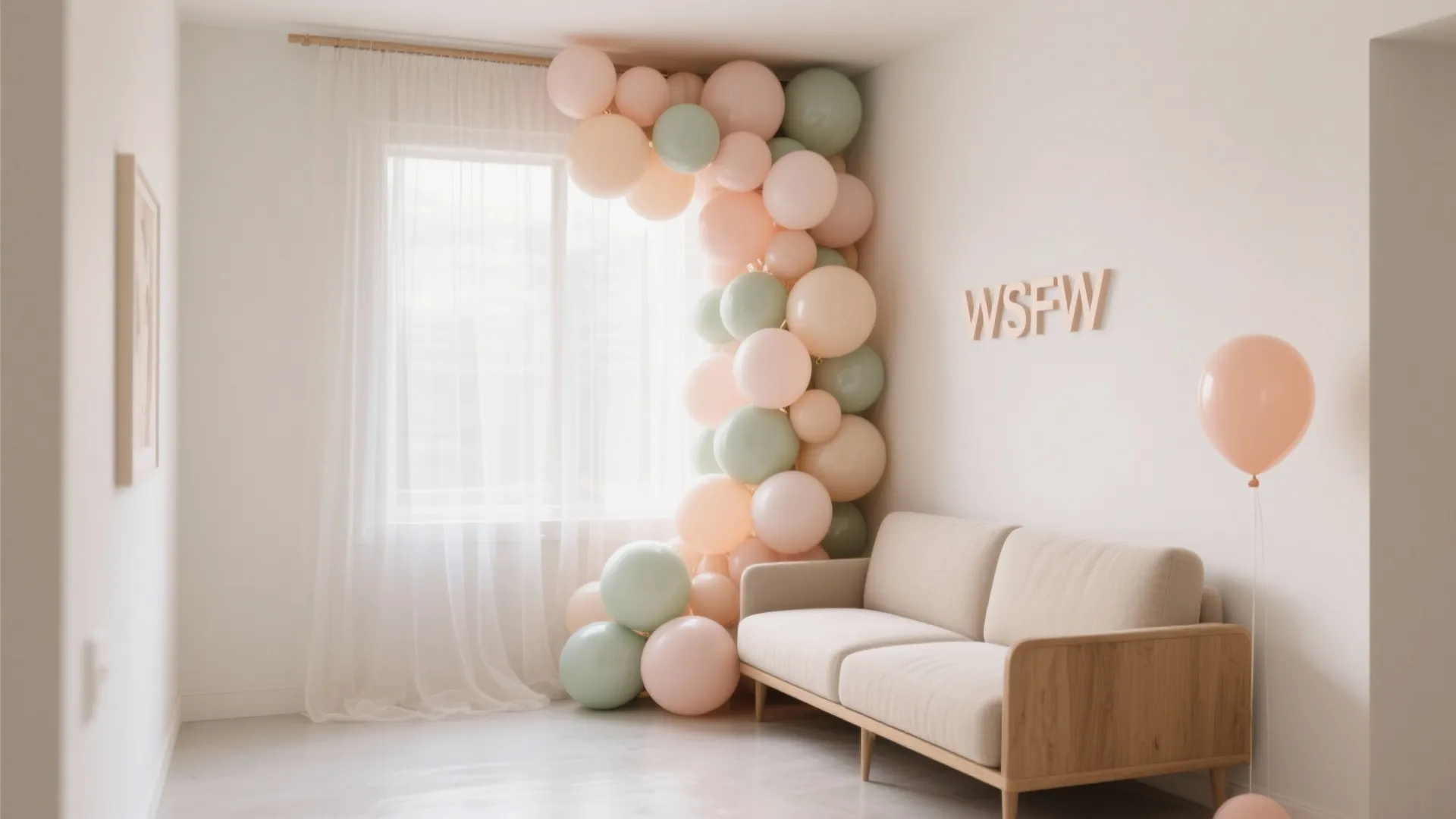 Balloon Garland + Backdrop Wall (Photo‑Ready)