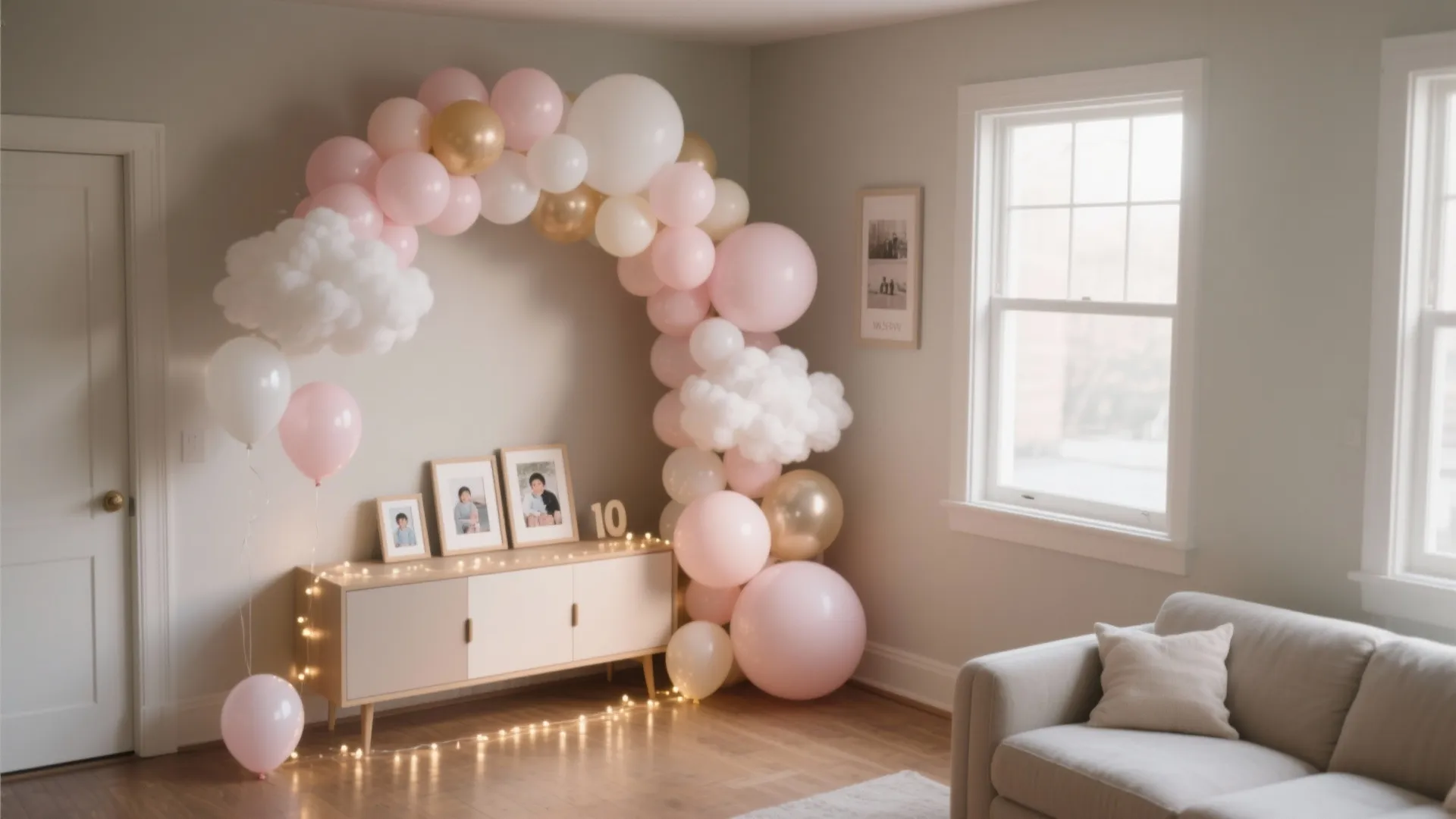 Balloon Arch + Photo Corner (Safety-First)