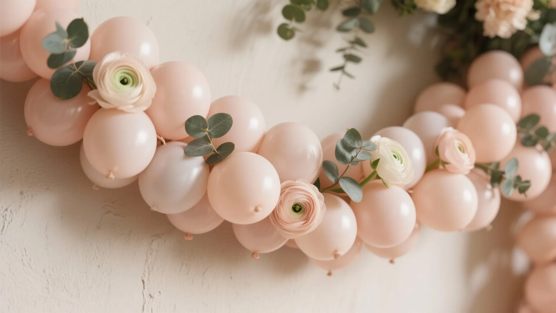 Pastel Balloon Cloud + Florals