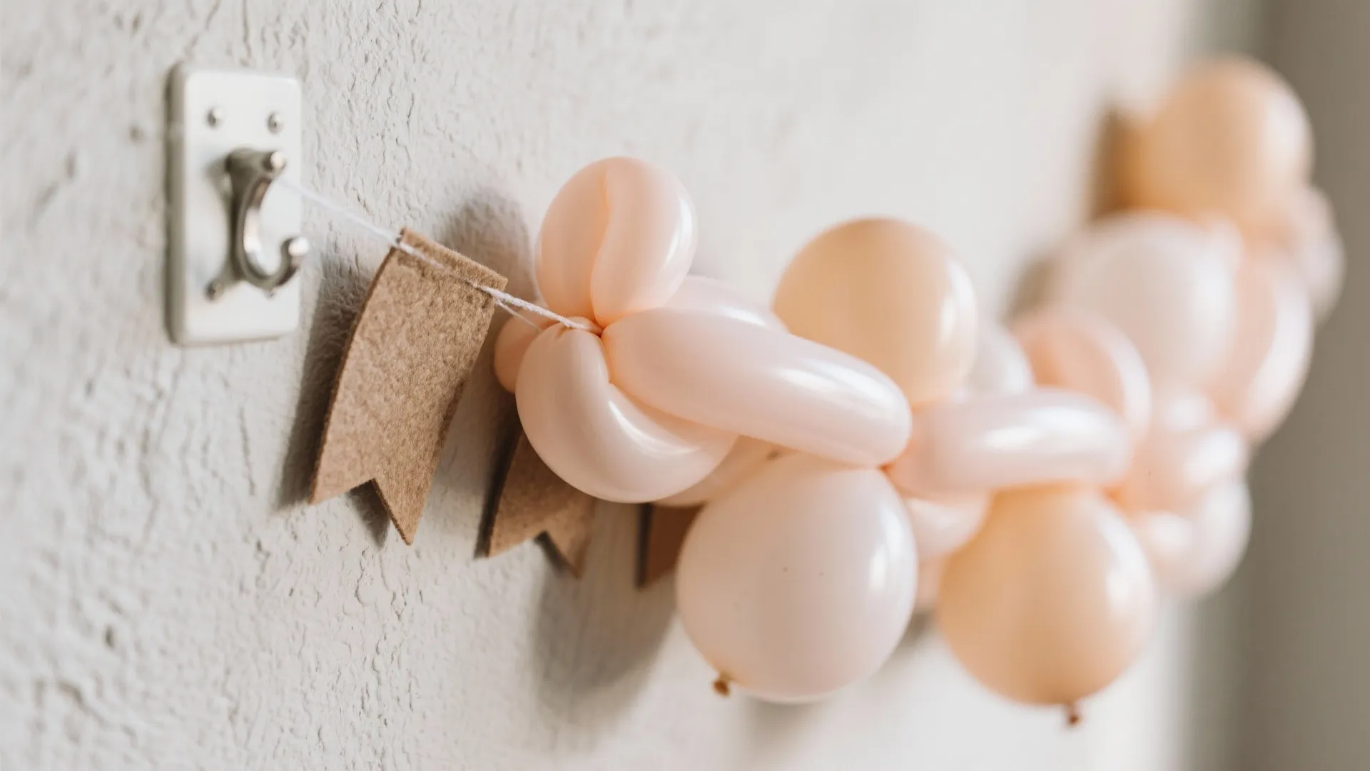 Balloon Garland + Low-Profile Cake Corner