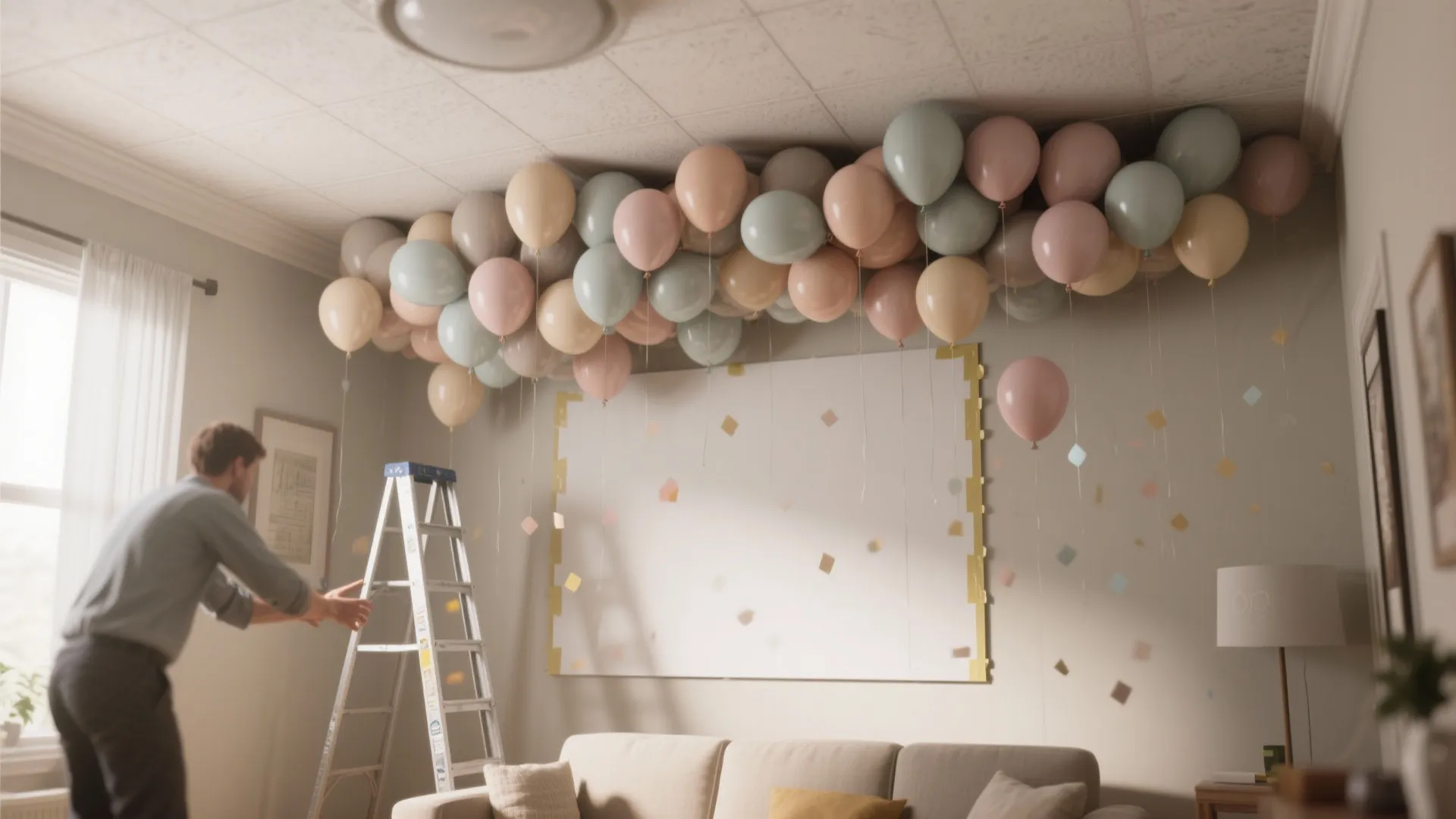 2. Balloon Drop Canvas