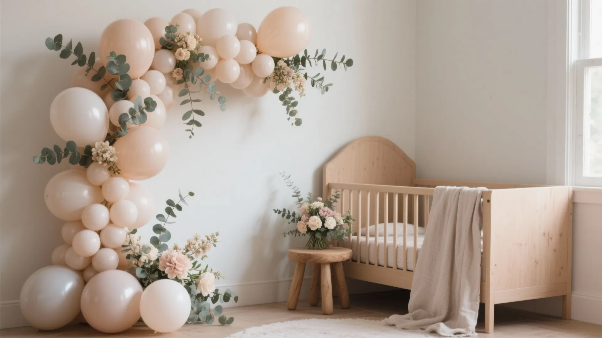 Balloon & Floral Mix with Safe Materials