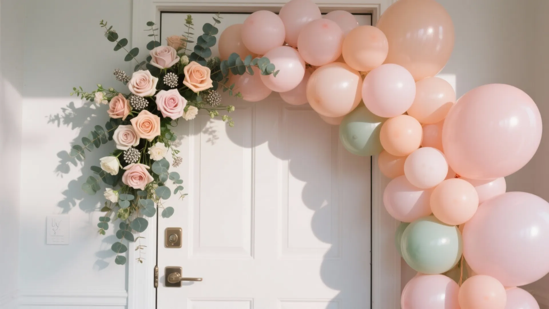 Balloon × Flower Hybrid Arch (High Impact, Smart Budget)