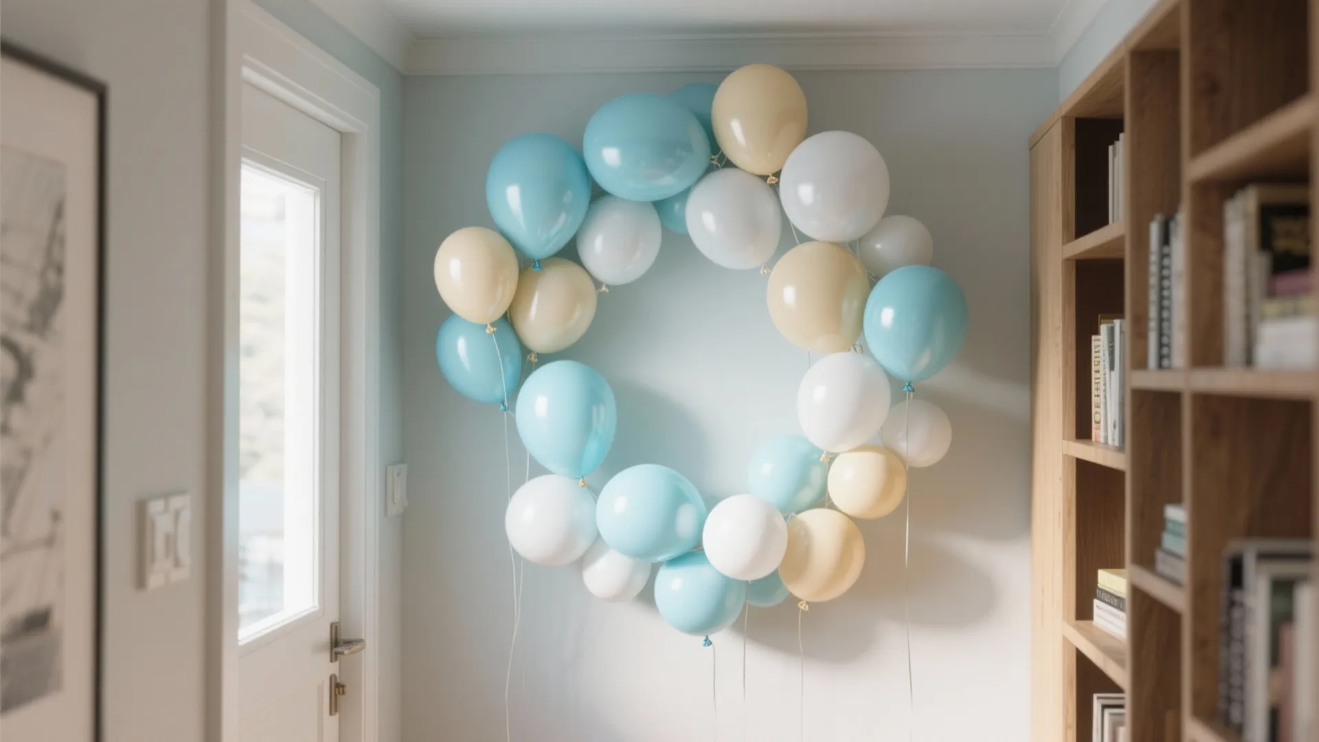 Balloon Garland + Photo-Ready Focal Wall