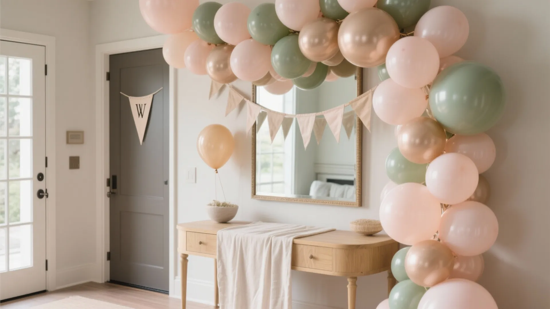 Balloon Garlands With a Personal Touch