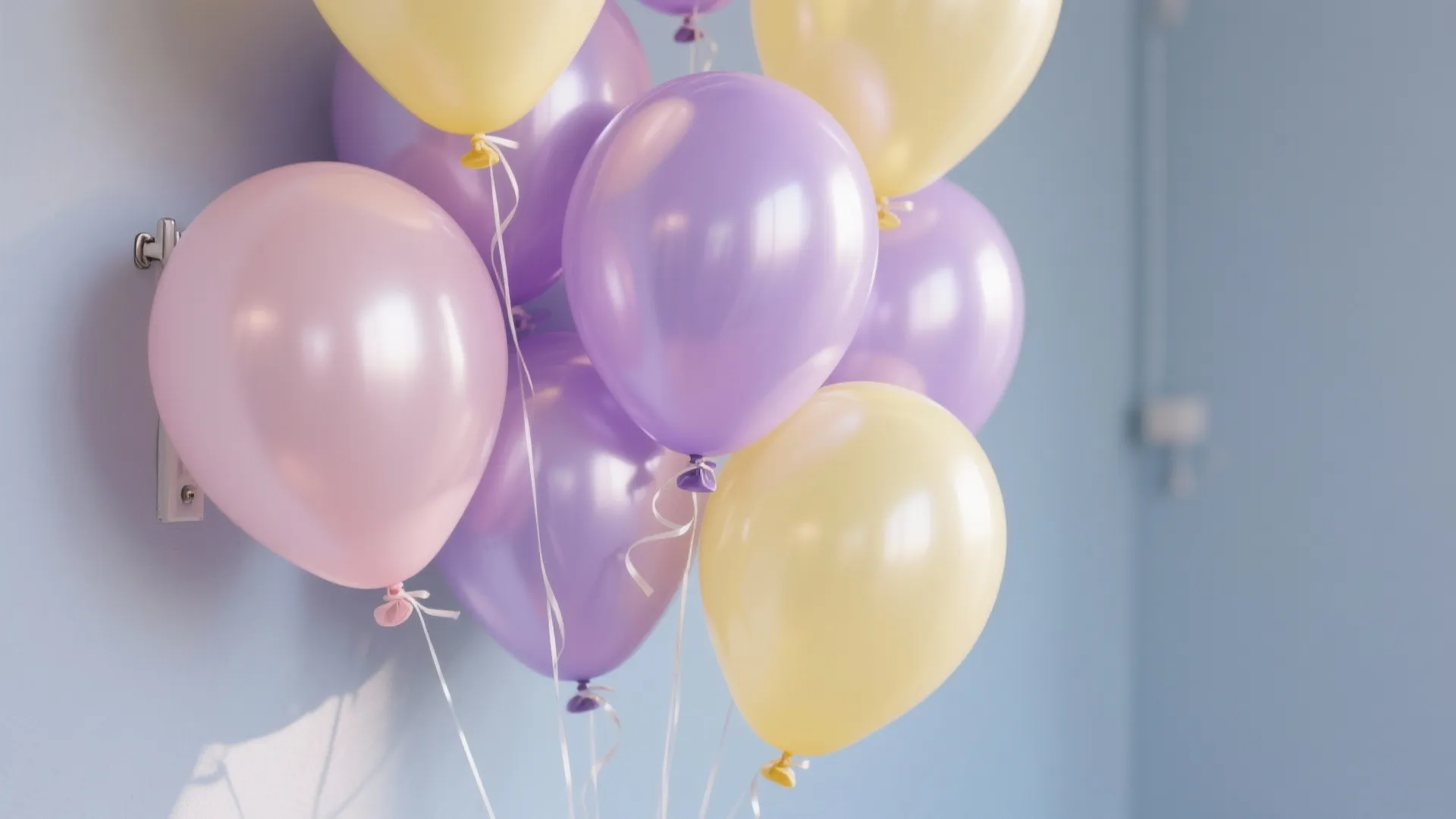 Soft Pastel Balloon Cloud