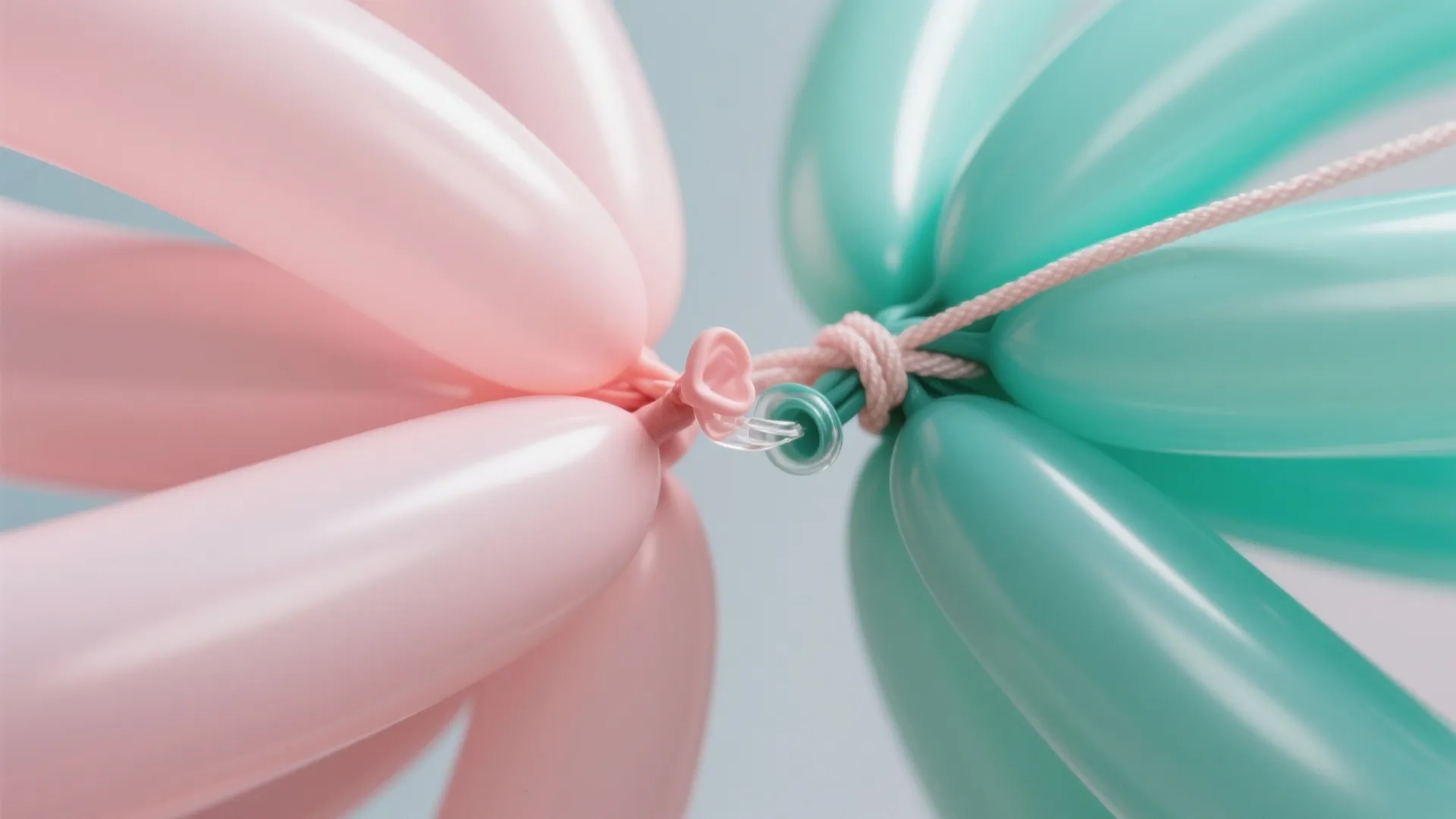 Balloon Garlands with Safe Heights and Mixed Sizes