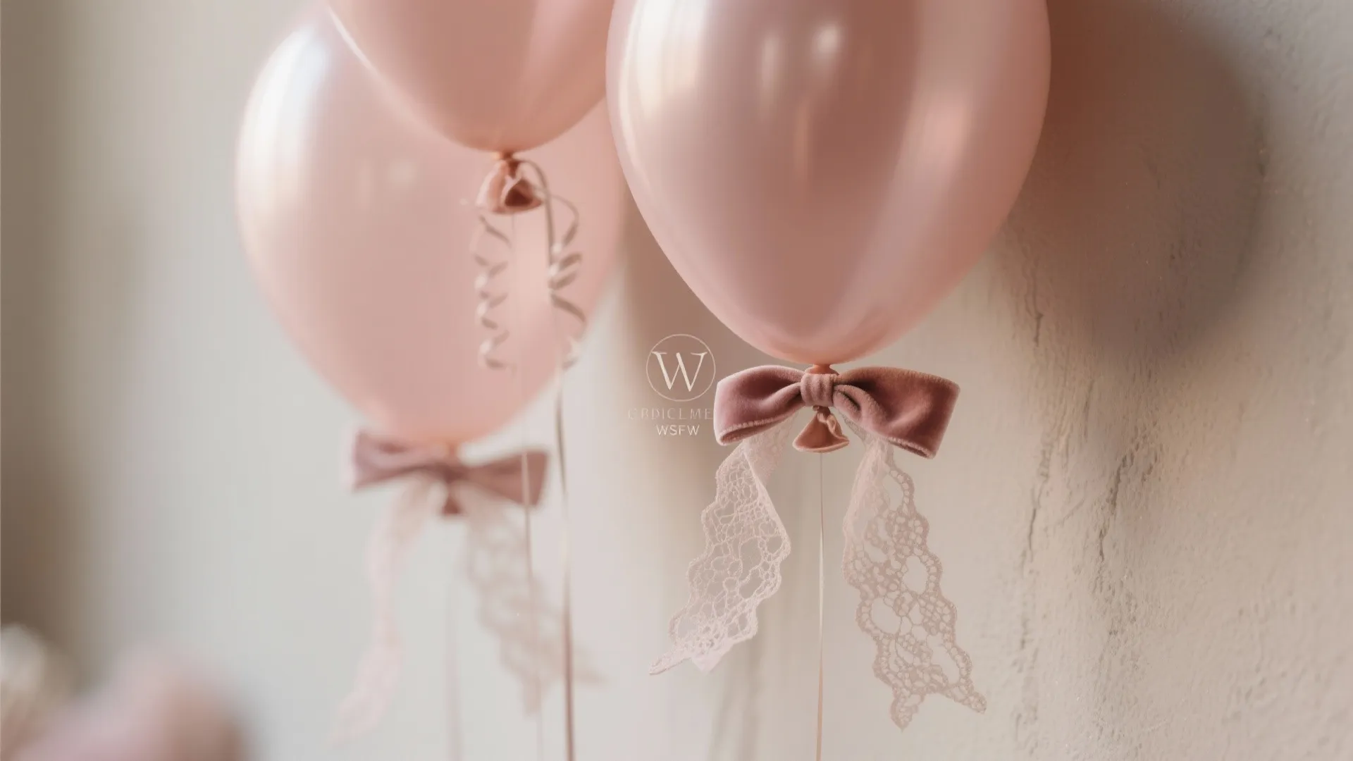 1) Vintage-Inspired Balloon Garlands