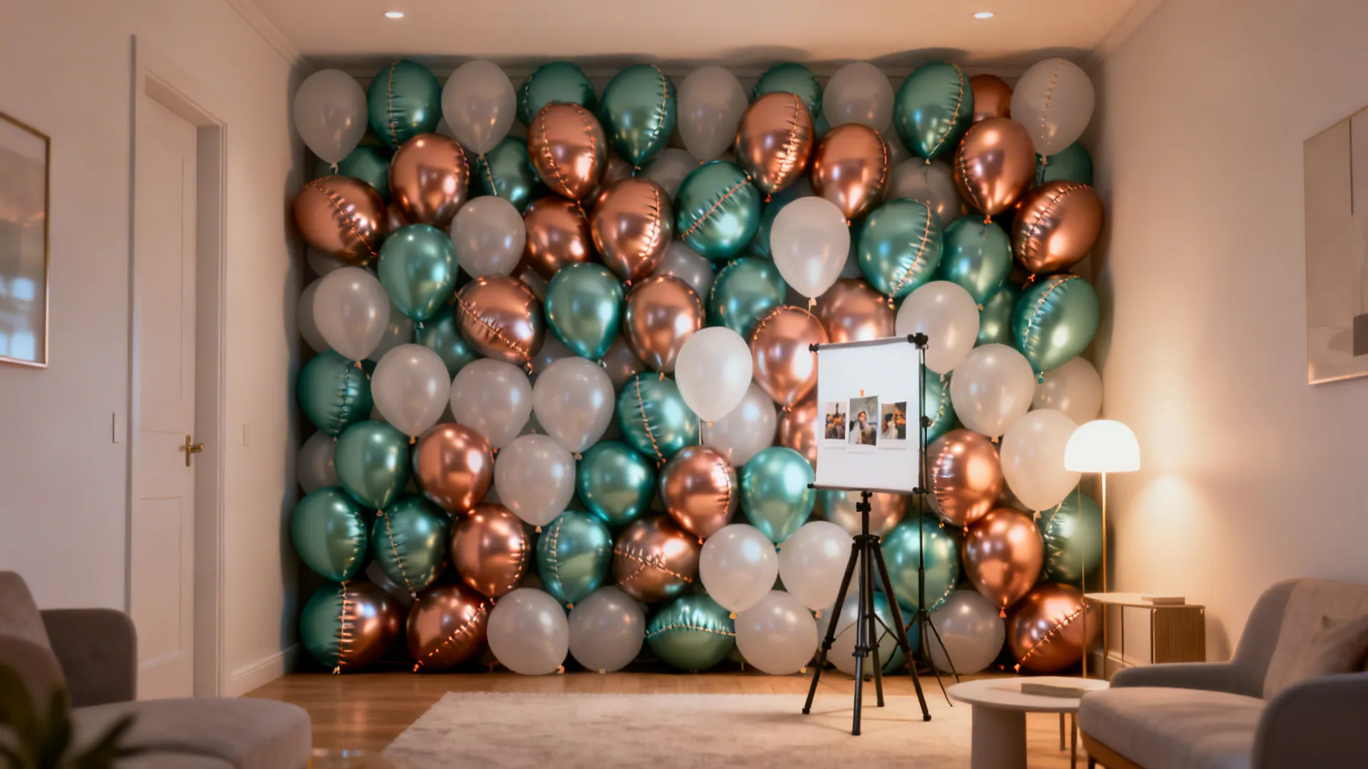 1. Statement Balloon Wall